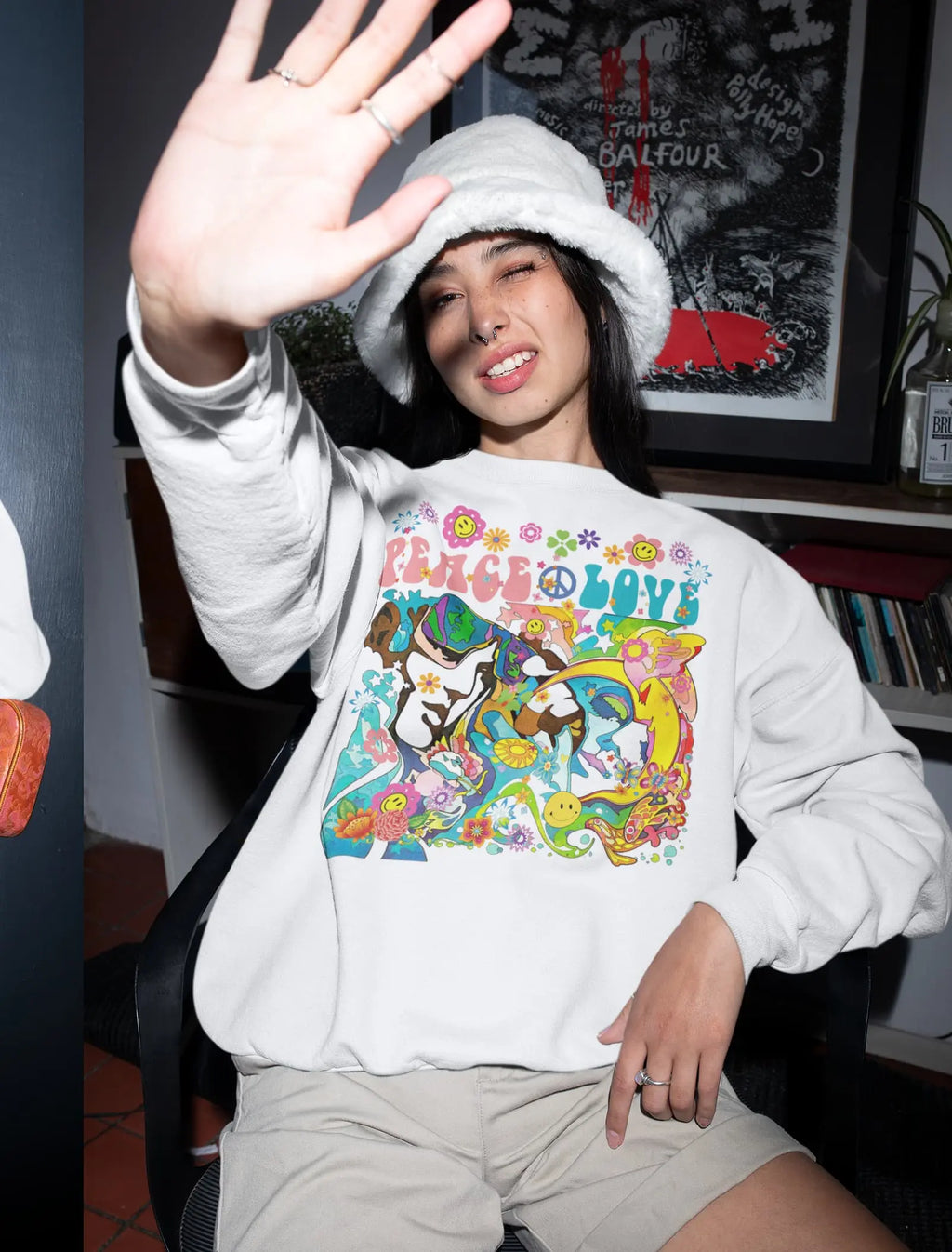 Retro Groovy  Graphic Tee Shirt, Hoodie Sweatshirt