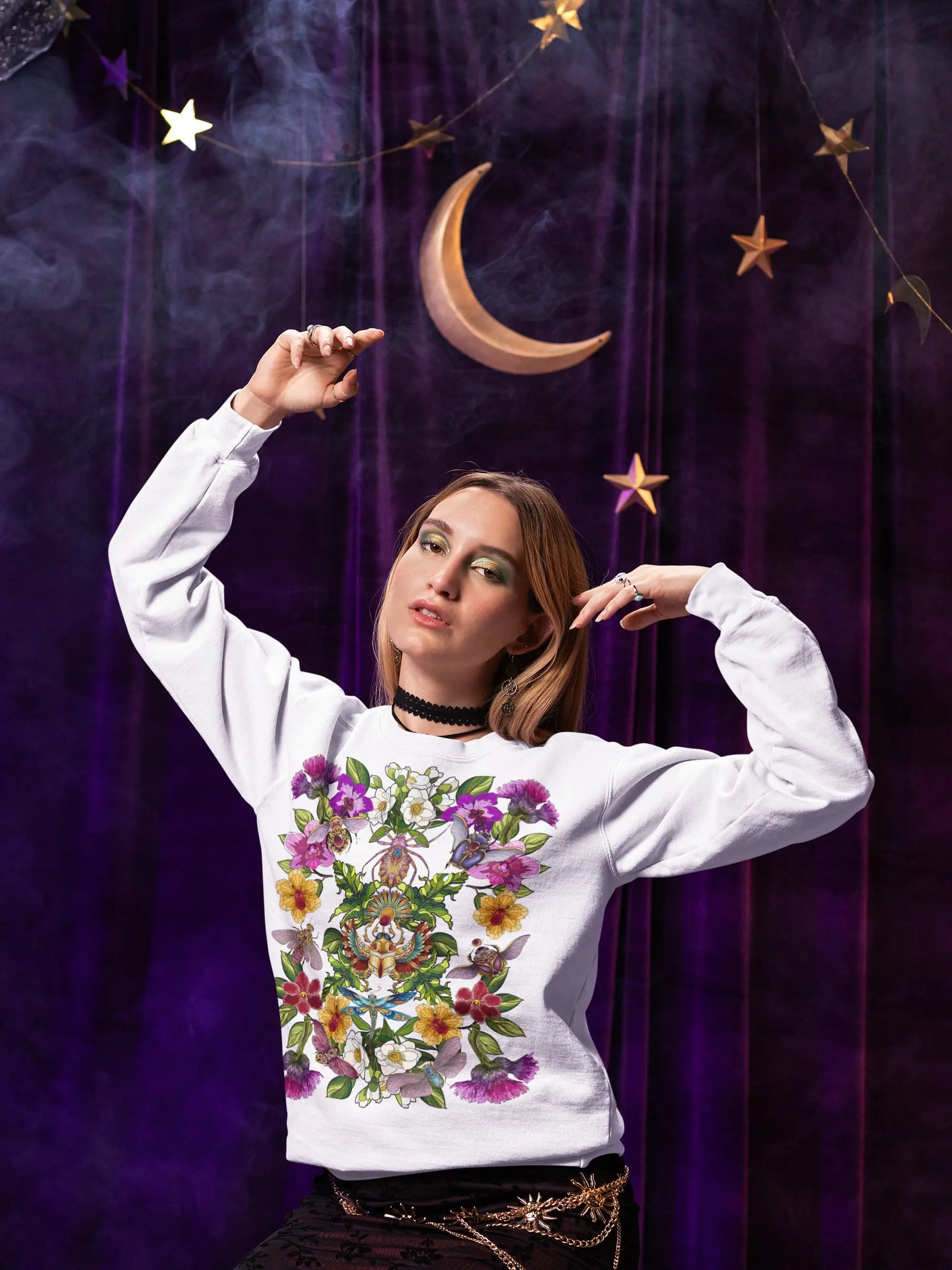 Jewel Bug Garden Graphic Tee Shirt, Hoodie Sweatshirt