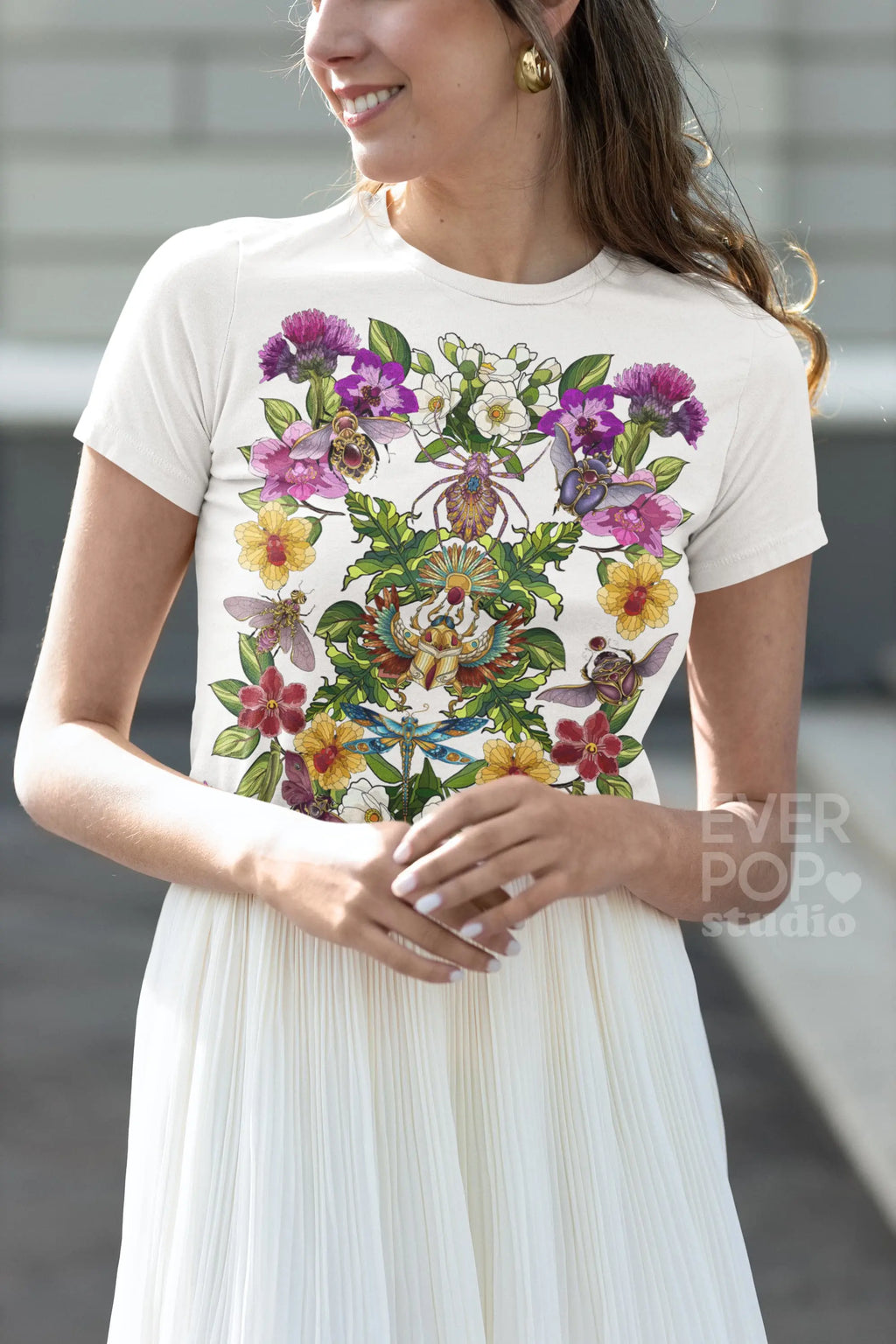 Jewel Bug Garden Graphic Tee Shirt, Hoodie Sweatshirt