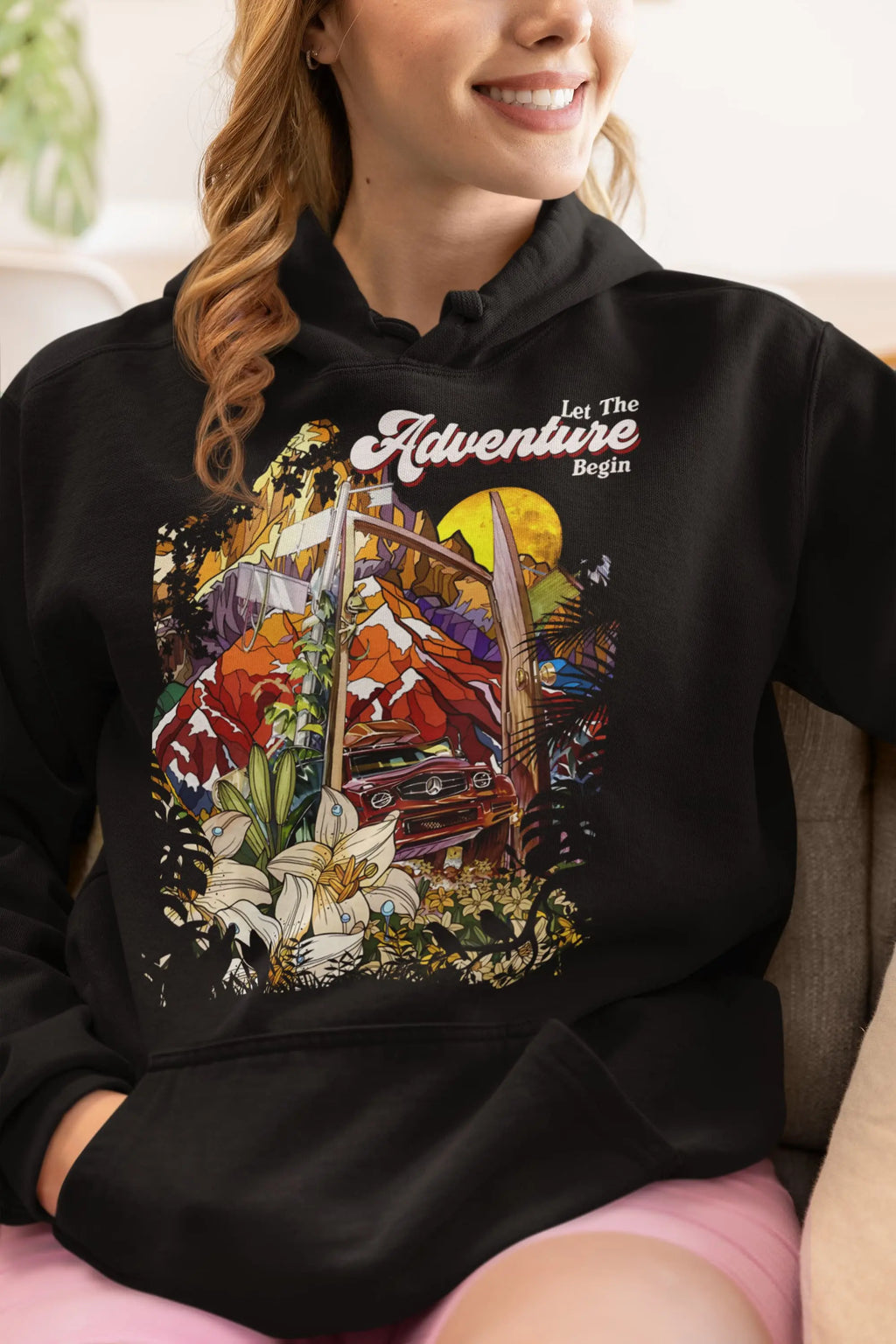 Adventure Hiking  Graphic Tee Shirt, Hoodie Sweatshirt