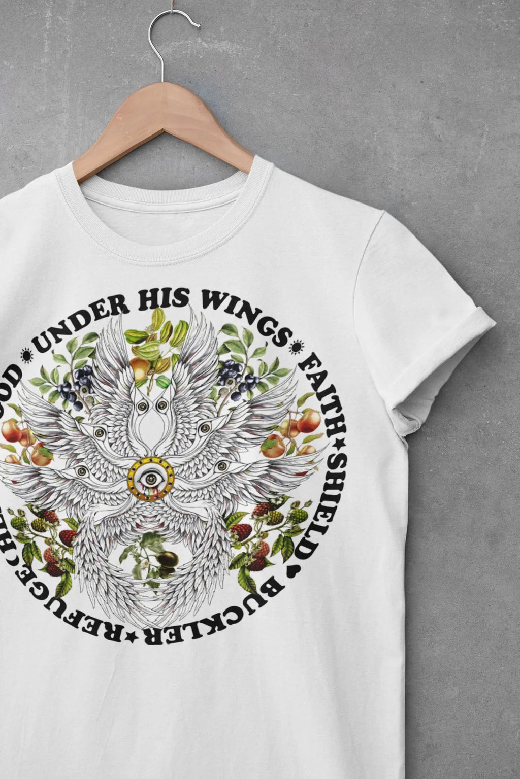 Christian Angel Graphic Tee Shirt, Hoodie Sweatshirt