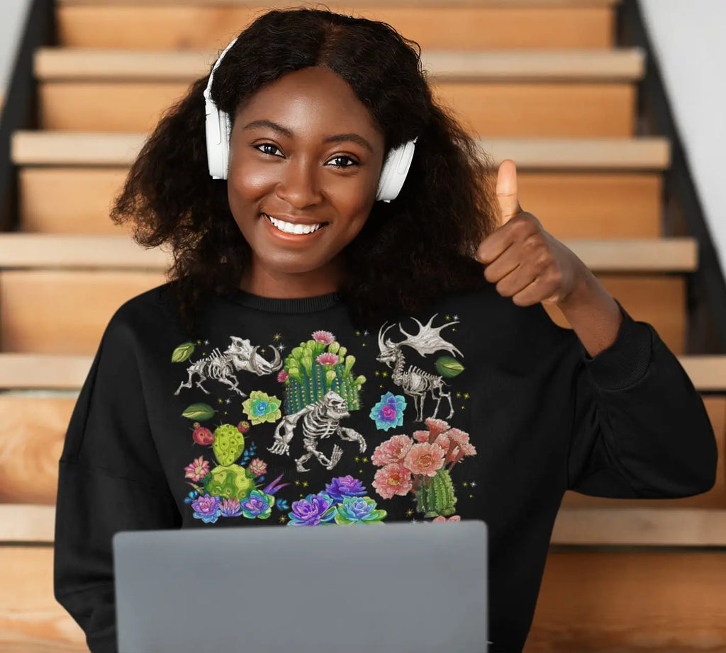 Cactus Animal Skeleton Graphic Tee Shirt, Hoodie Sweatshirt