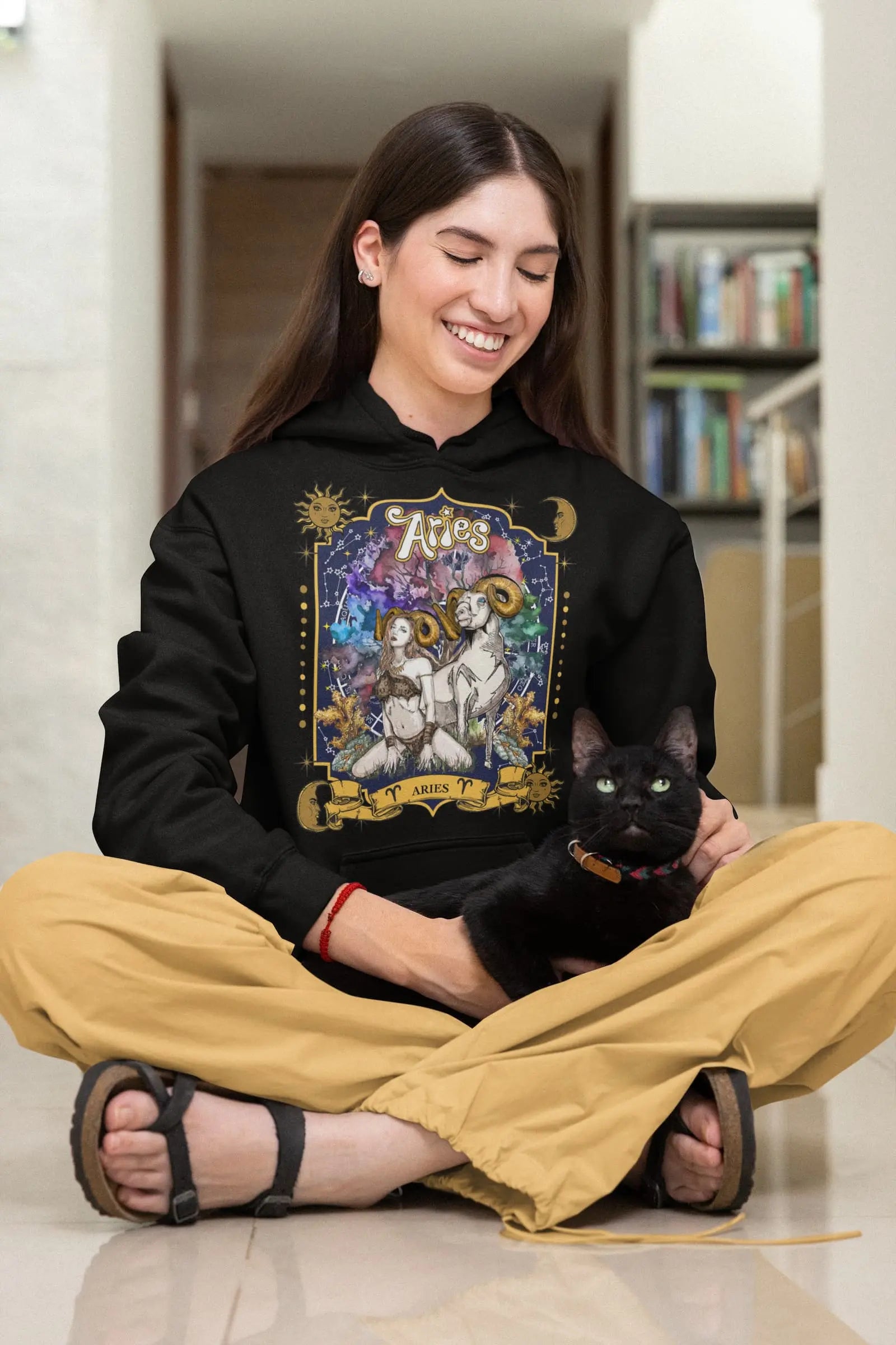 Aries Zodiac Graphic Tee Shirt, Hoodie Sweatshirt