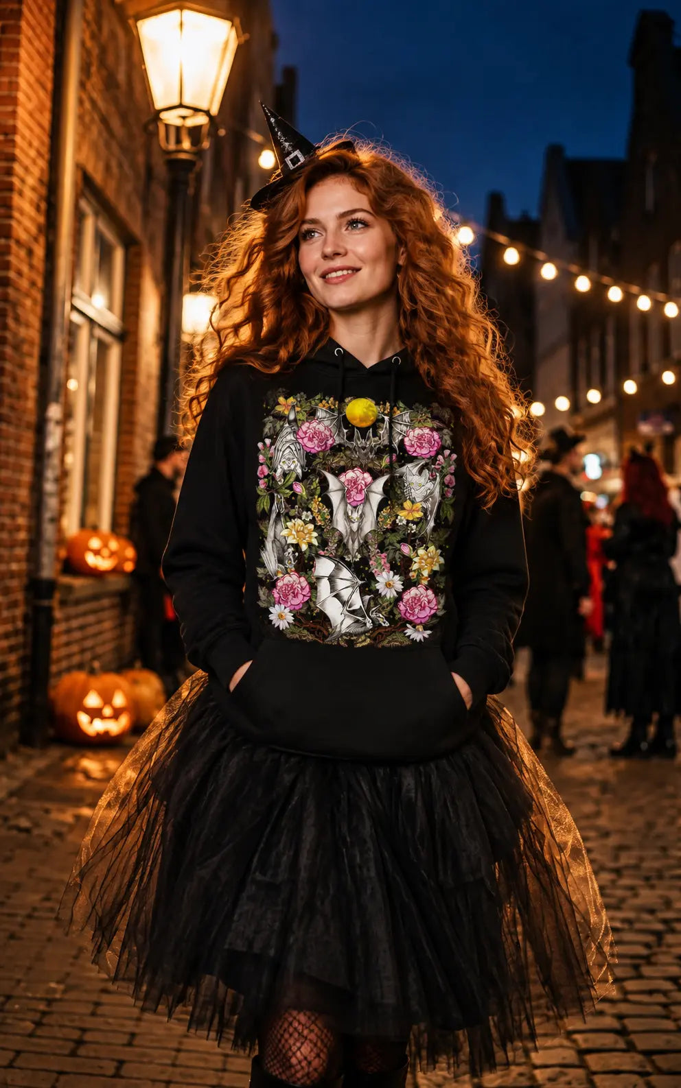 Witch Bat Forest  Graphic Tee Shirt, Hoodie Sweatshirt