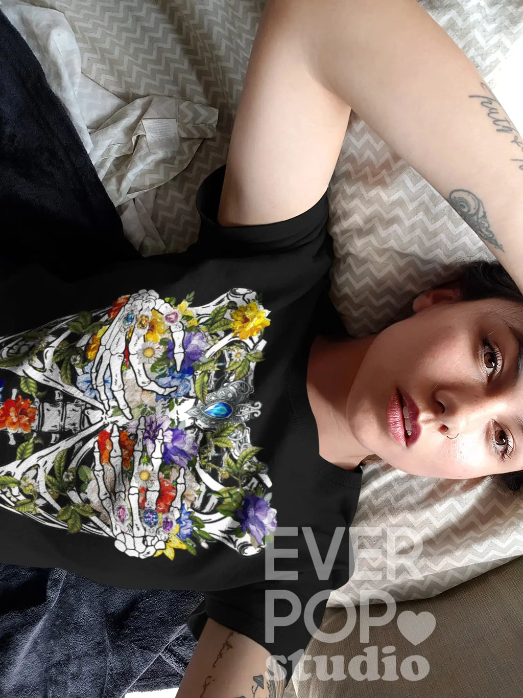 Boobie Rib Cage Graphic Tee Shirt, Hoodie Sweatshirt