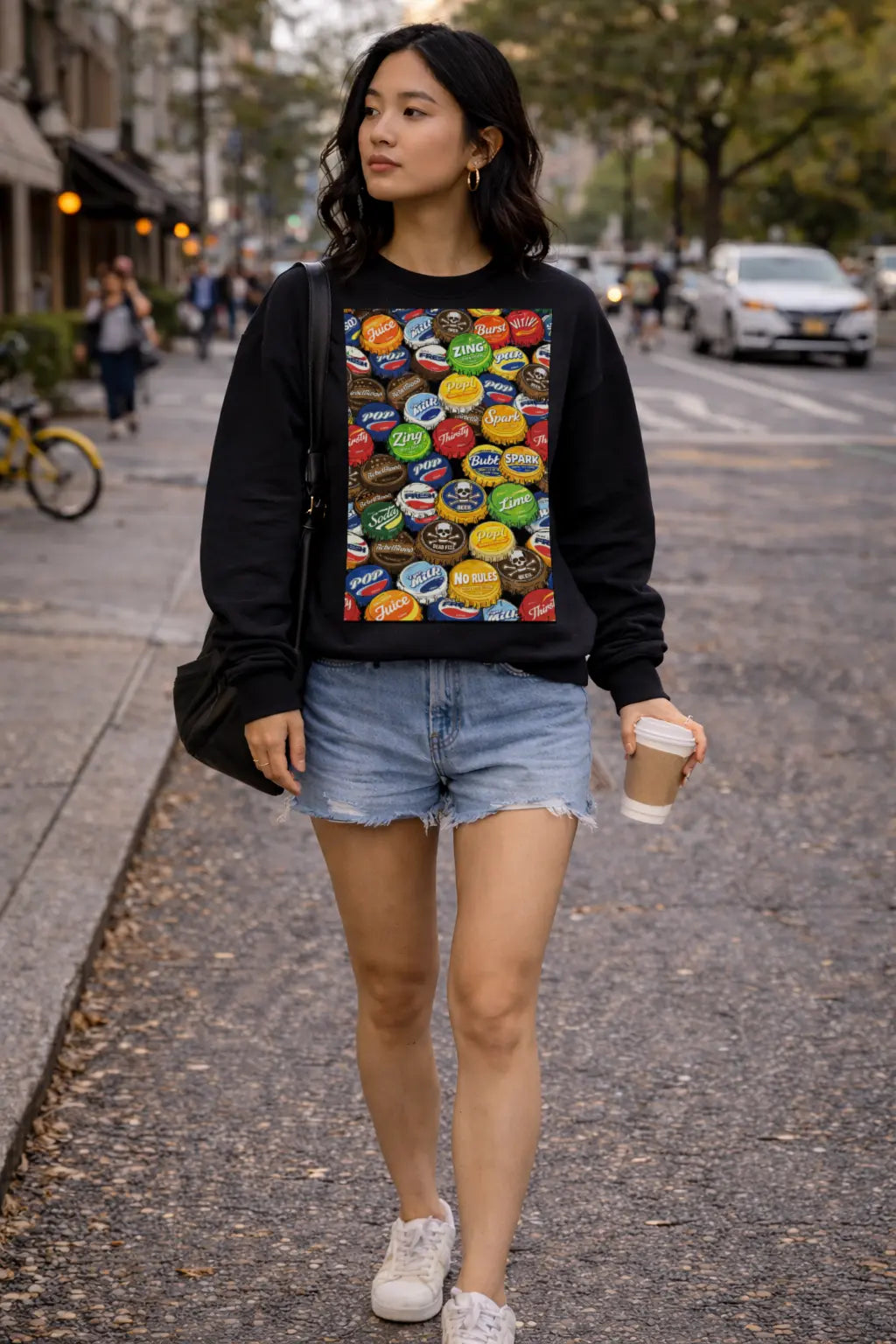 Vintage Bottle Cap Graphic Tee Shirt, Hoodie Sweatshirt