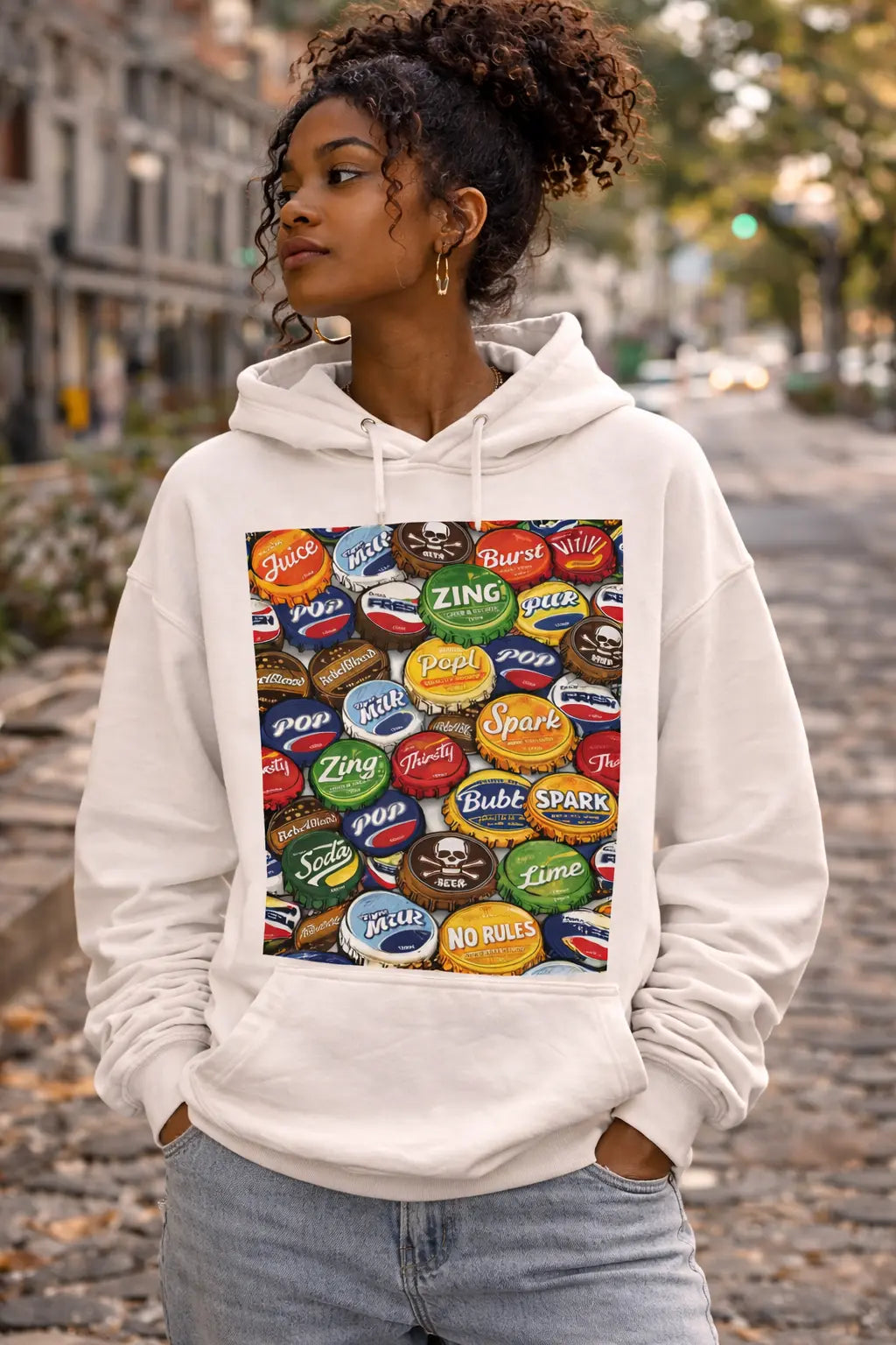 Vintage Bottle Cap Graphic Tee Shirt, Hoodie Sweatshirt