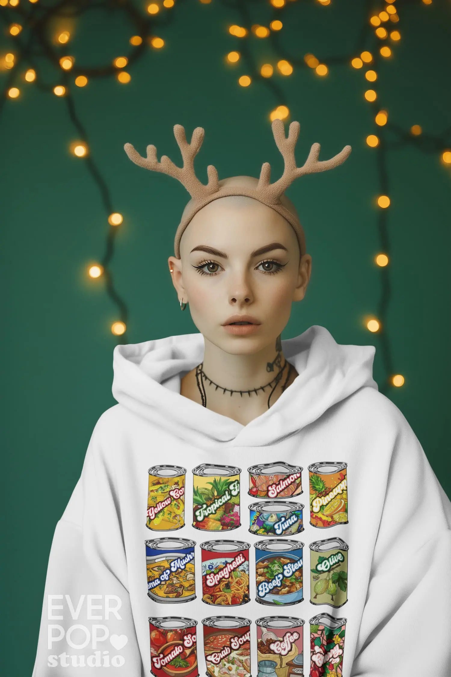 Canned Food Graphic Tee Shirt, Hoodie Sweatshirt