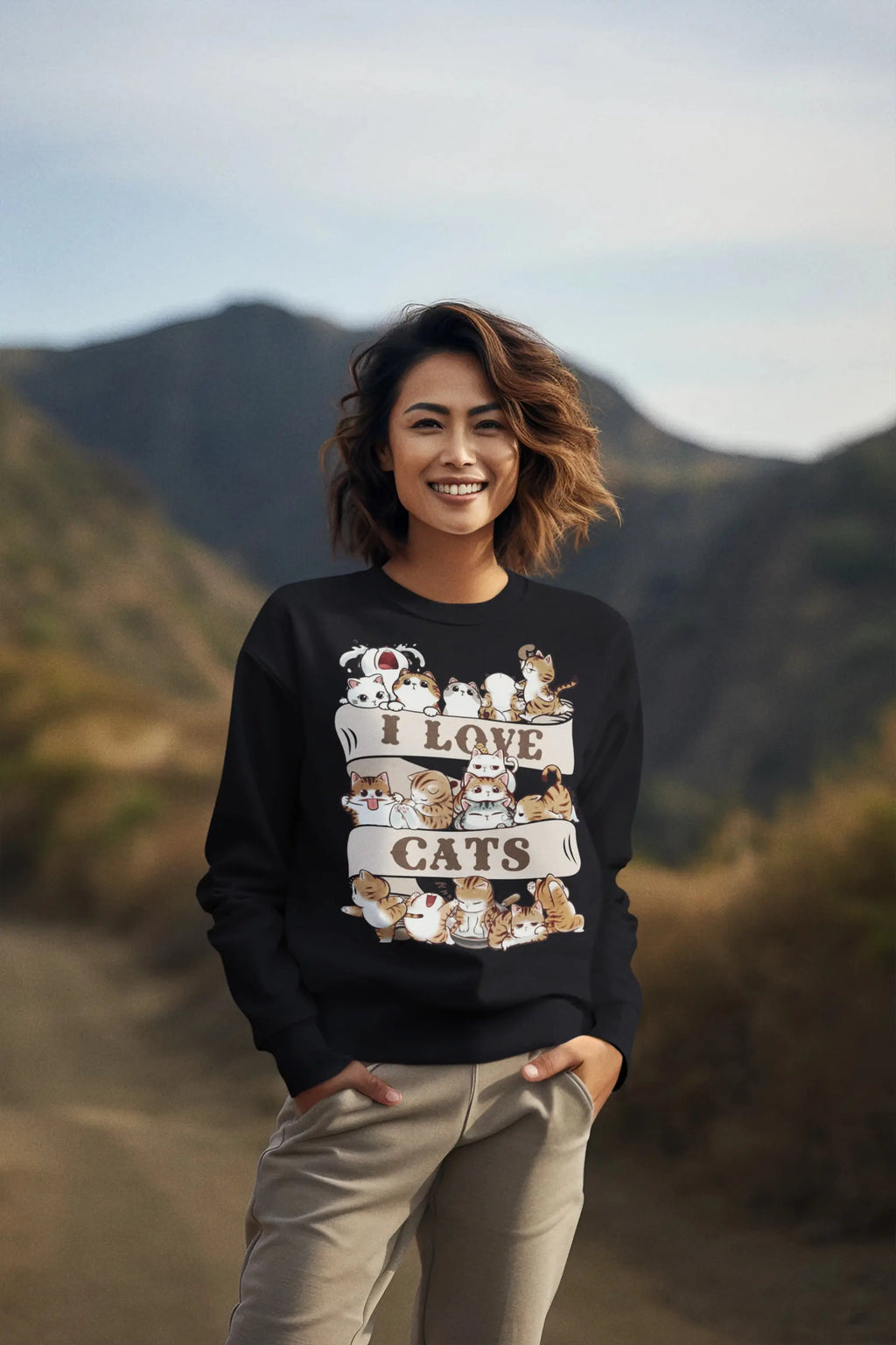 Kitten Cat Lover Graphic Tee Shirt, Hoodie Sweatshirt