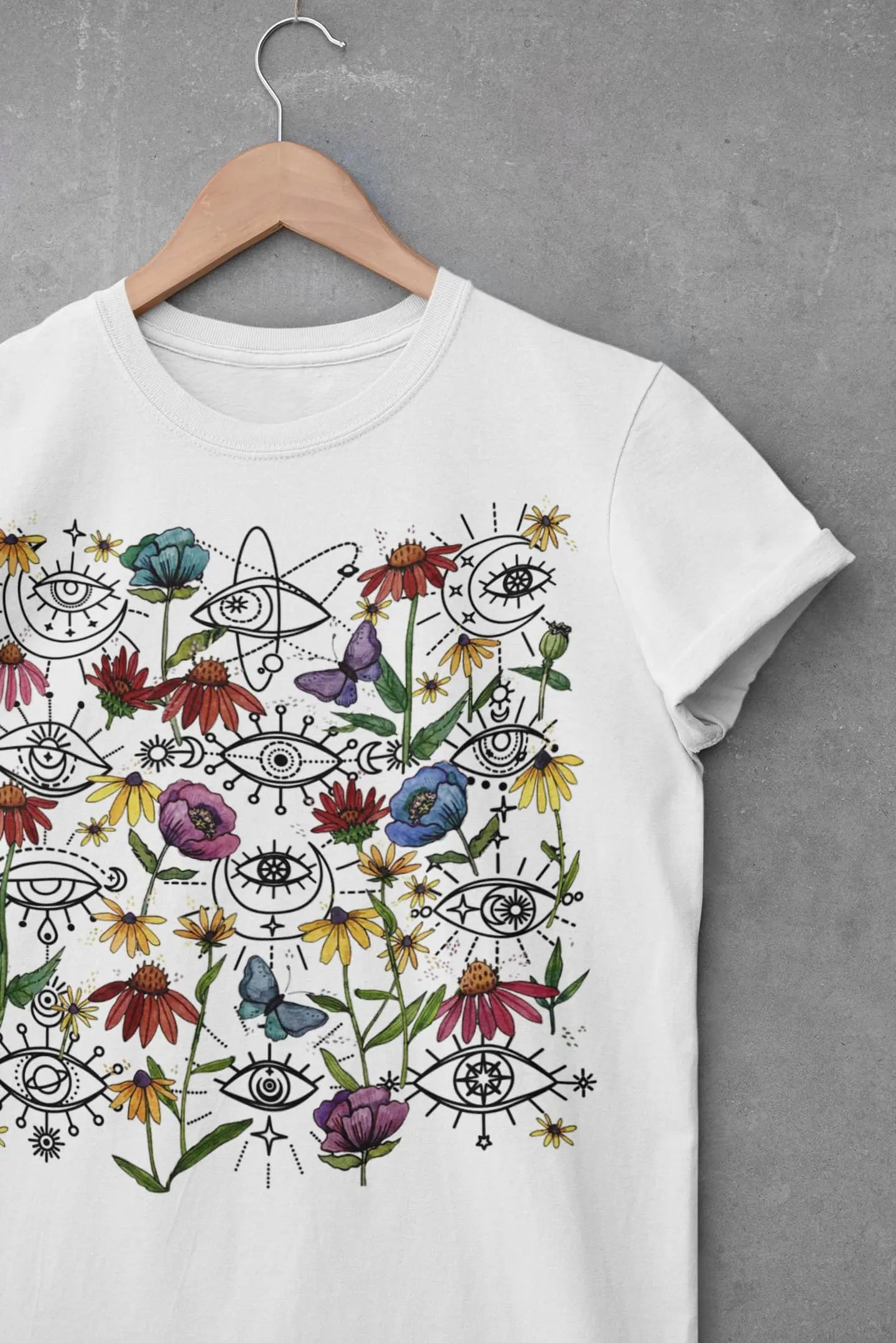 Celestial Eye Graphic Tee Shirt, Hoodie Sweatshirt