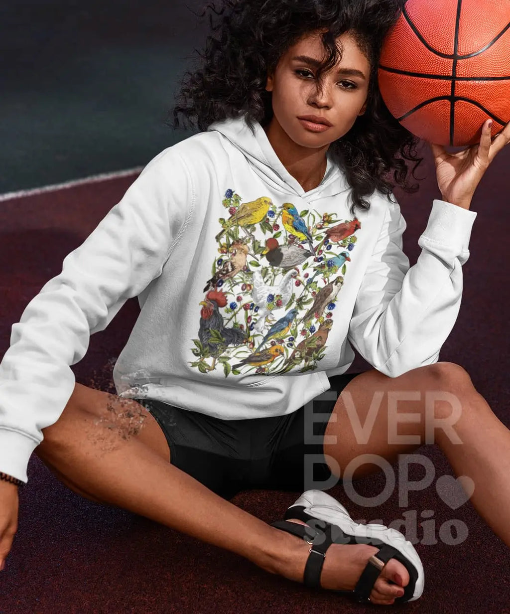 Farm Chicken Bird Graphic Tee Shirt, Hoodie Sweatshirt