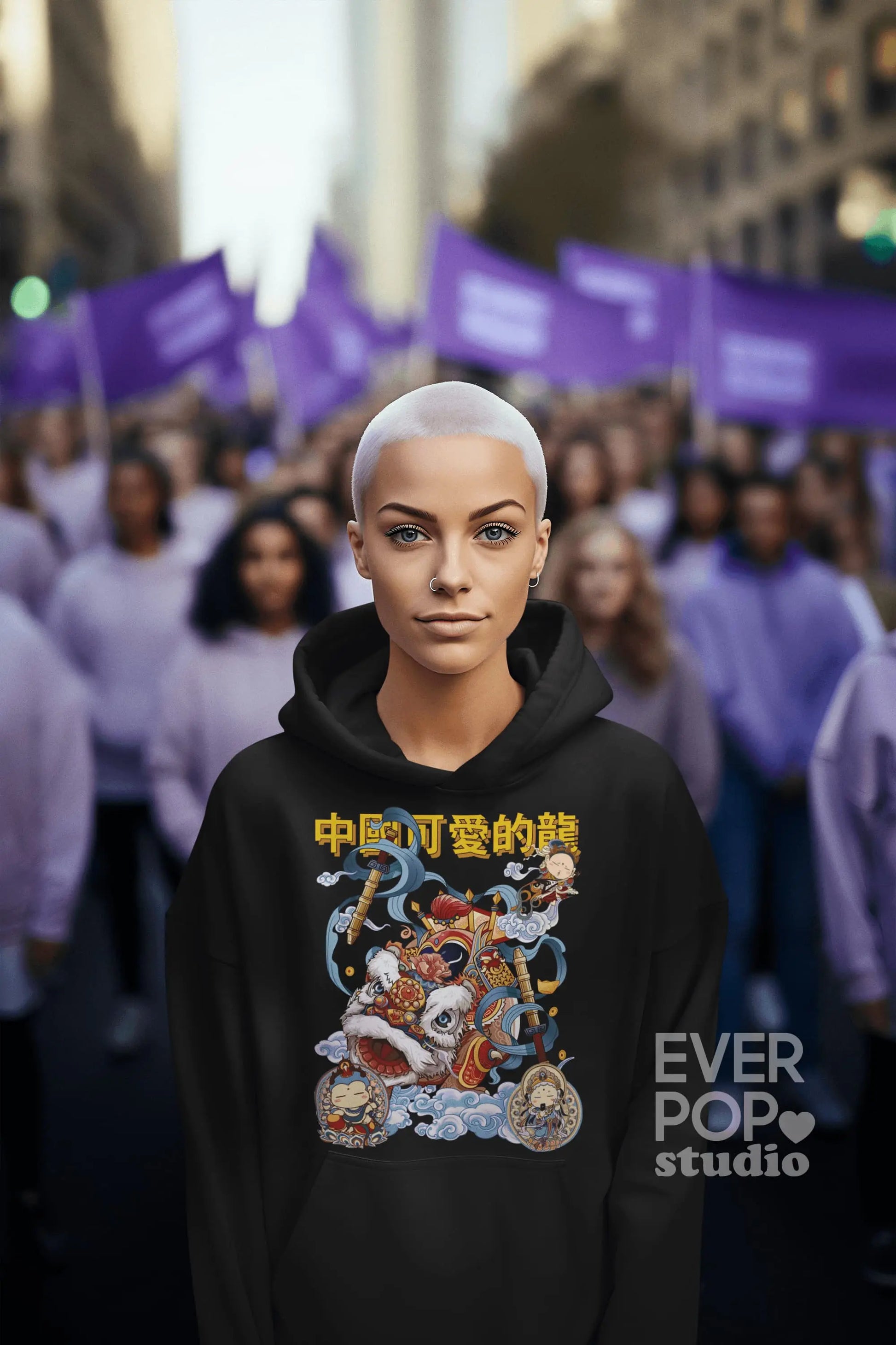 Chinese Dragon Graphic Tee shirt, Hoodie Sweatshirt