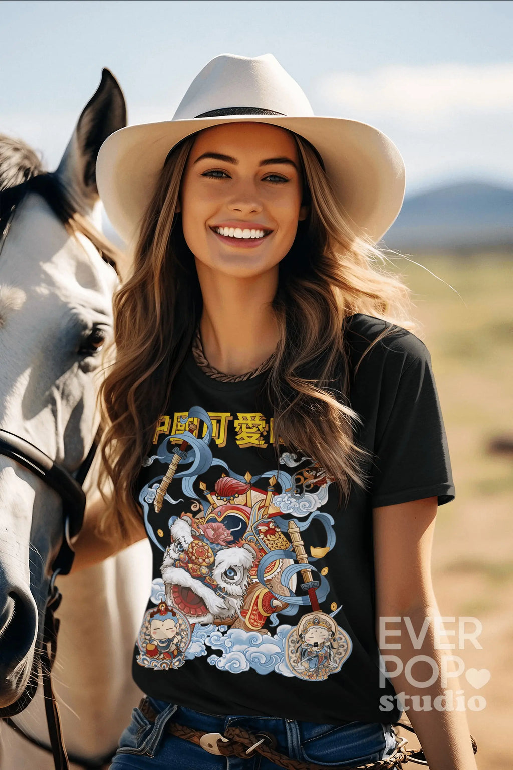 Chinese Dragon Graphic Tee shirt, Hoodie Sweatshirt