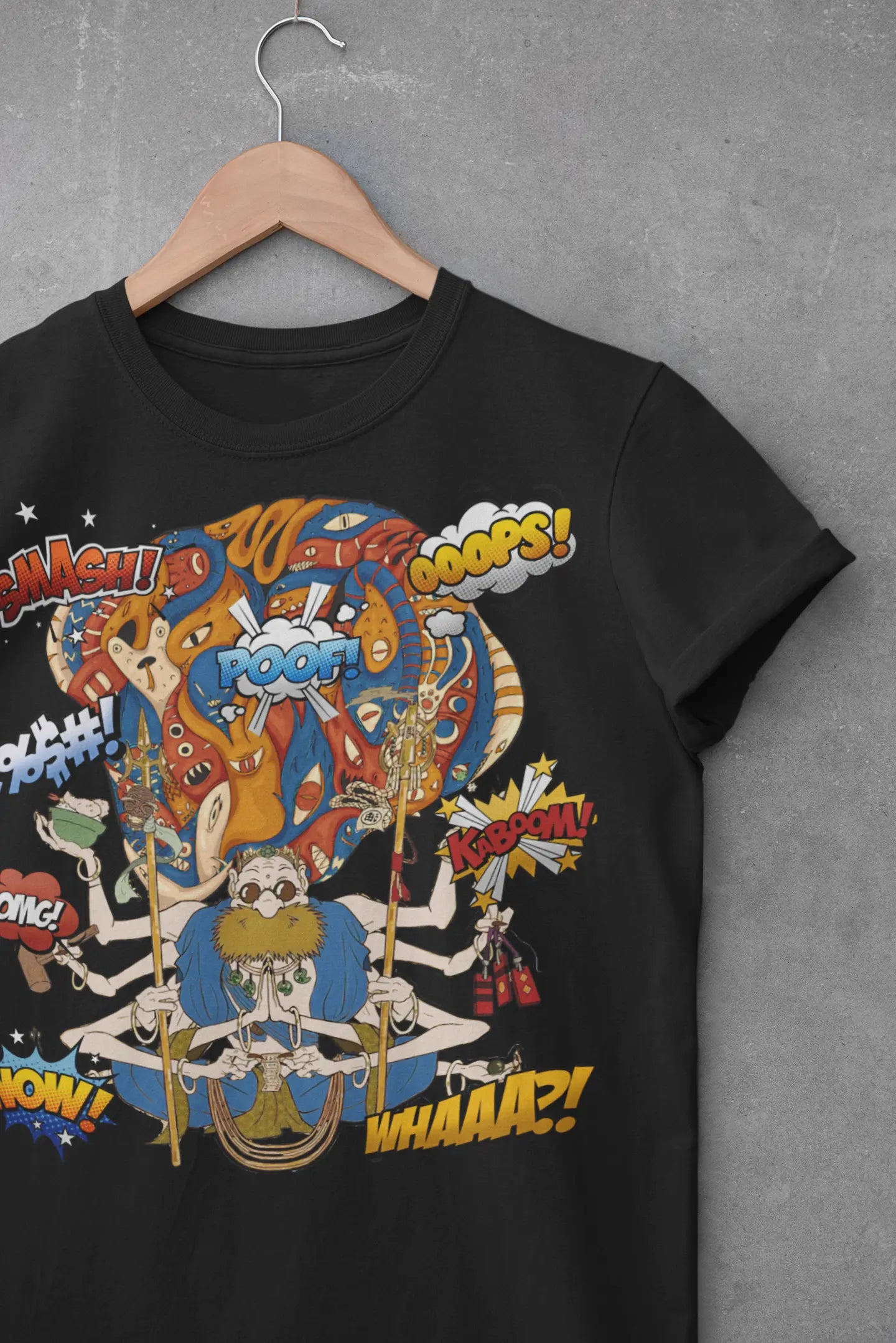 Meditation in Chaos Graphic Tee Shirt, Hoodie Sweatshirt