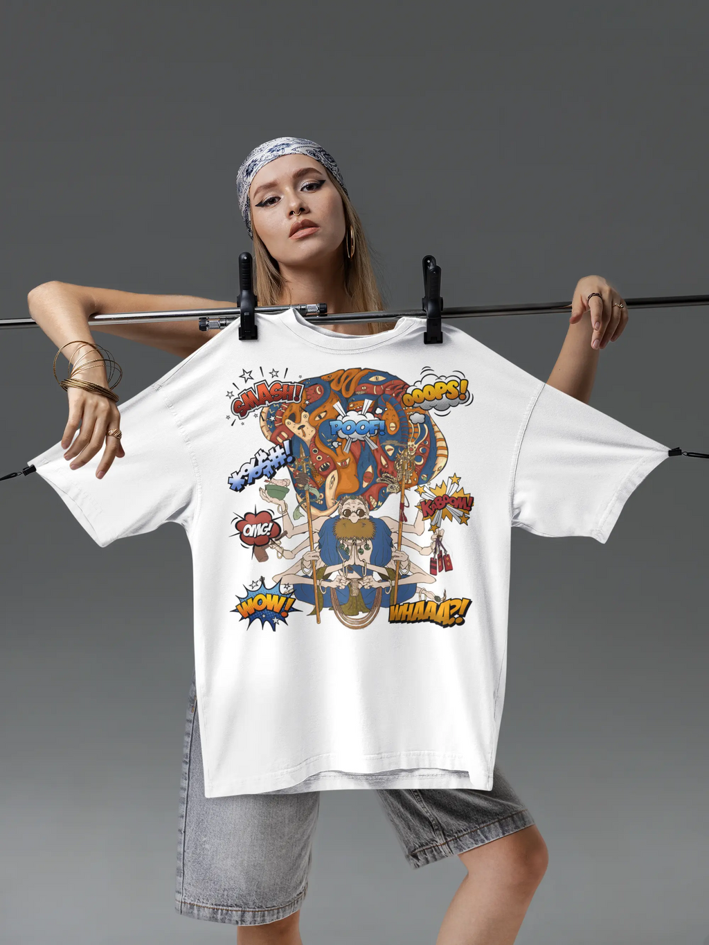 Meditation in Chaos Graphic Tee Shirt, Hoodie Sweatshirt