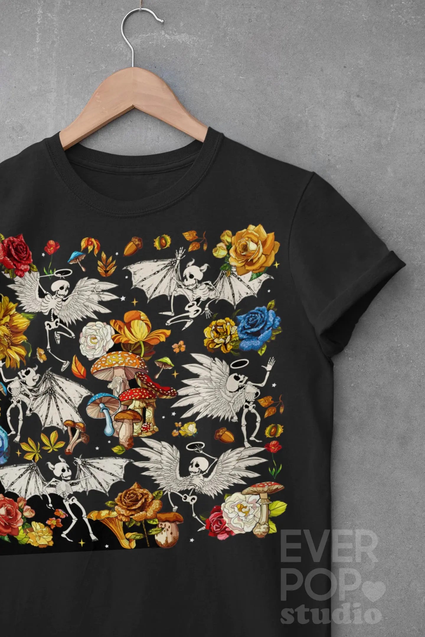 Angel Devil Graphic Tee Shirt, Hoodie Sweatshirt