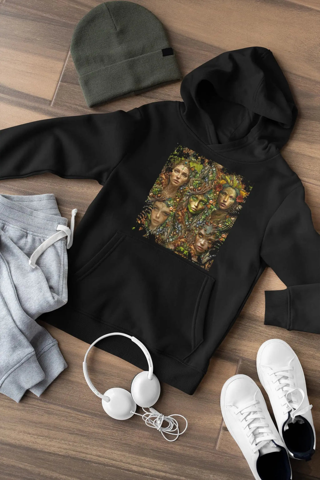 Earth Goddess Graphic Tee Shirt, Hoodie Sweatshirt