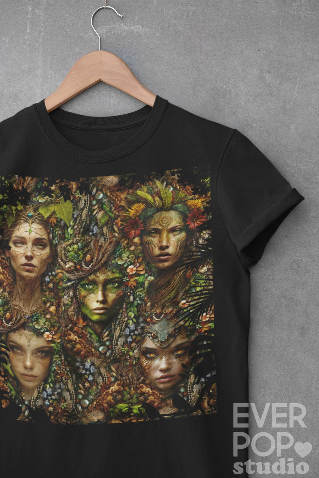 Earth Goddess Graphic Tee Shirt, Hoodie Sweatshirt