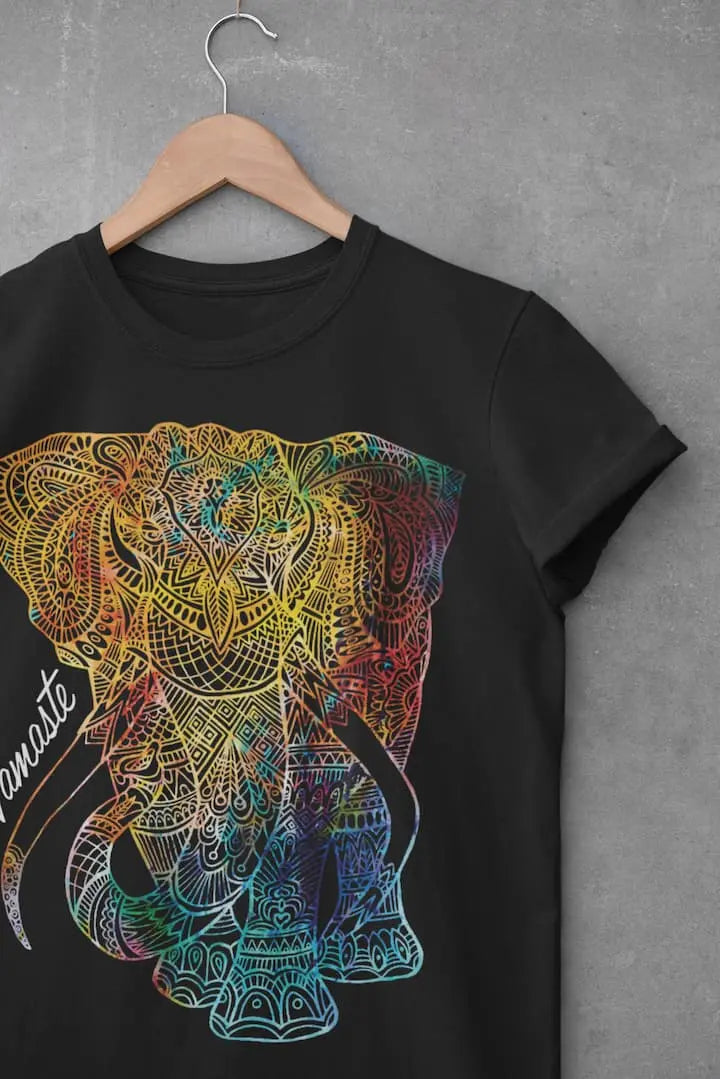 Elephant Mandala Grpahic Tee Shirt, Hoodie Sweatshirt