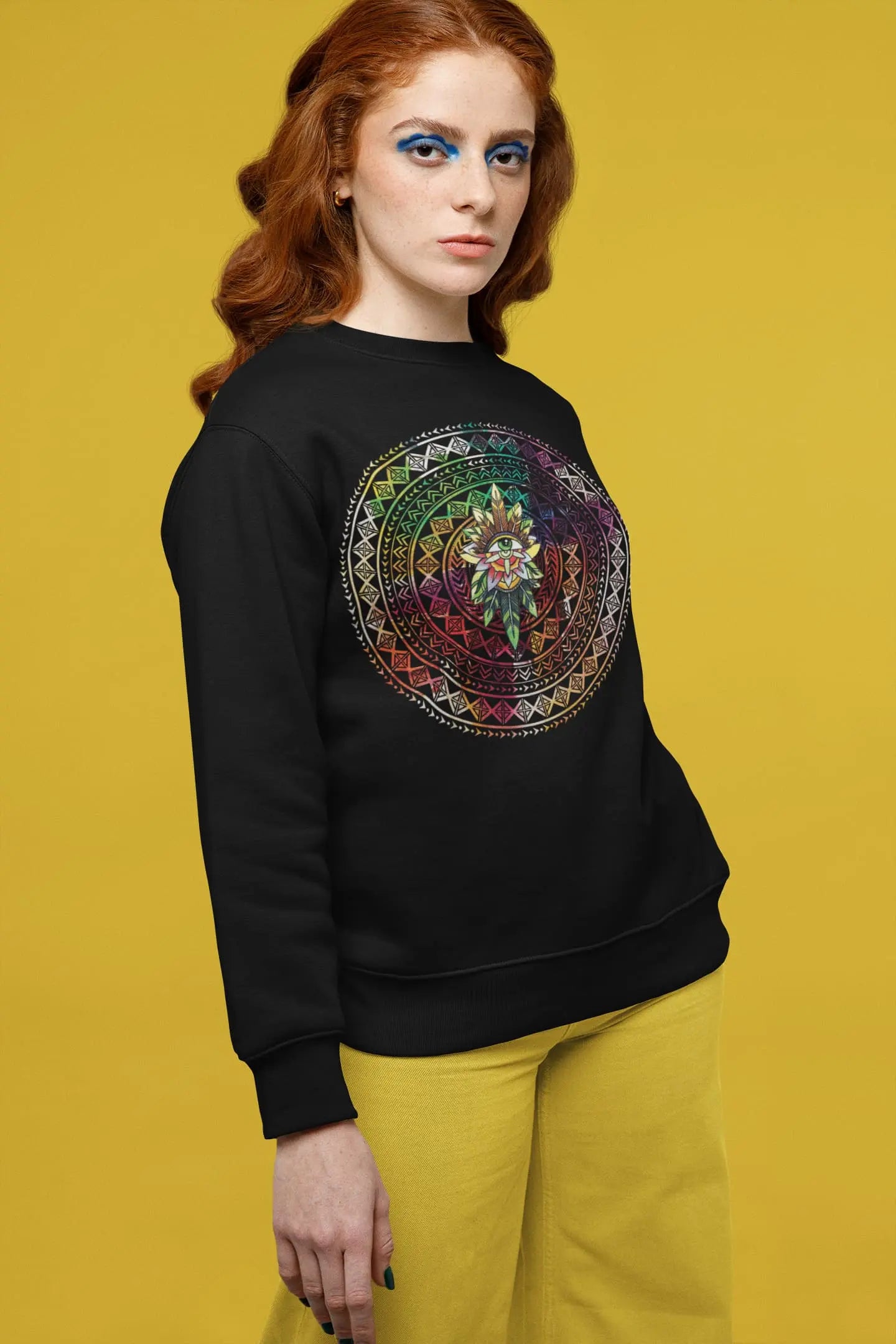 Eye Mandala Graphic Tee Shirt, Hoodie Sweatshirt