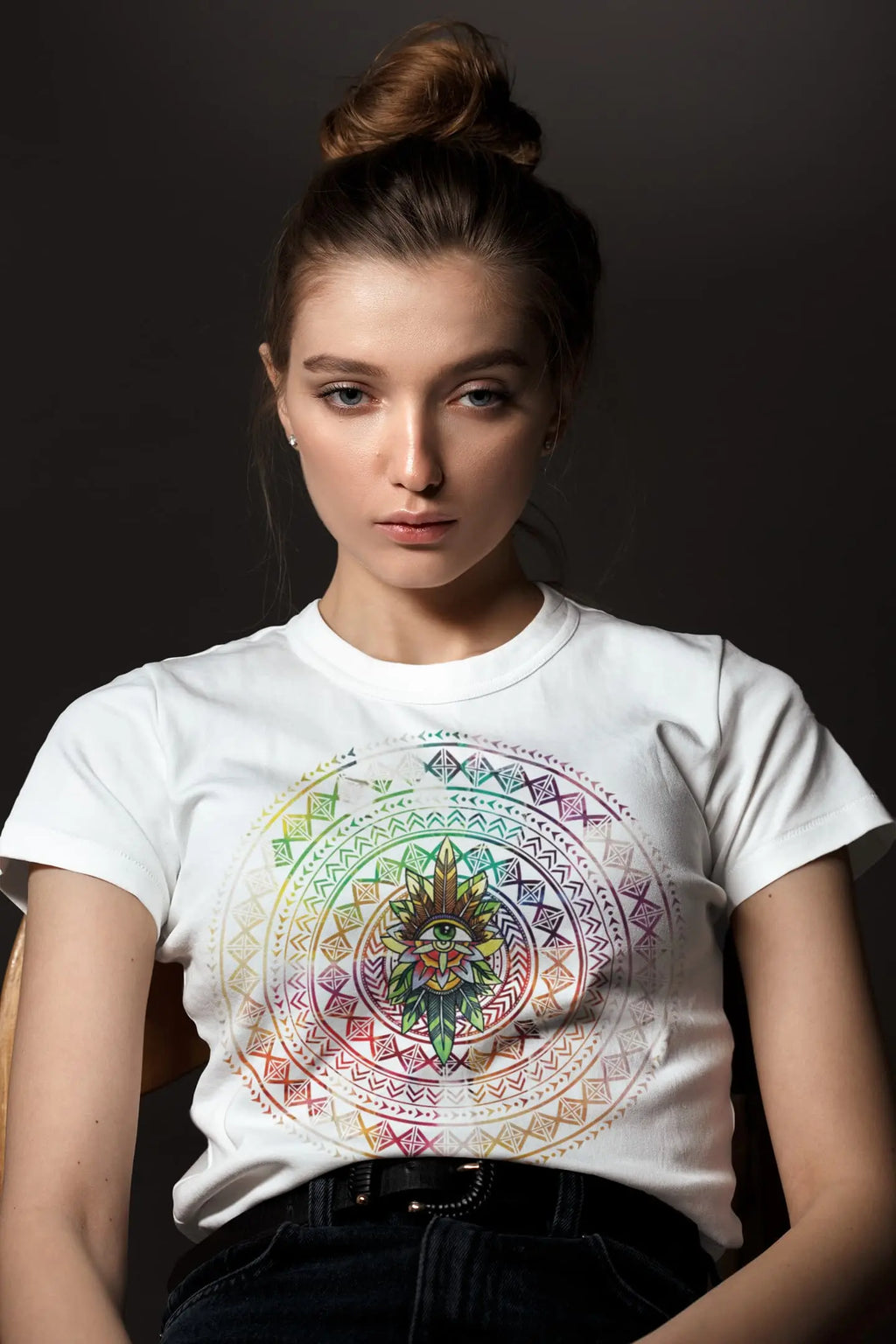 Eye Mandala Graphic Tee Shirt, Hoodie Sweatshirt
