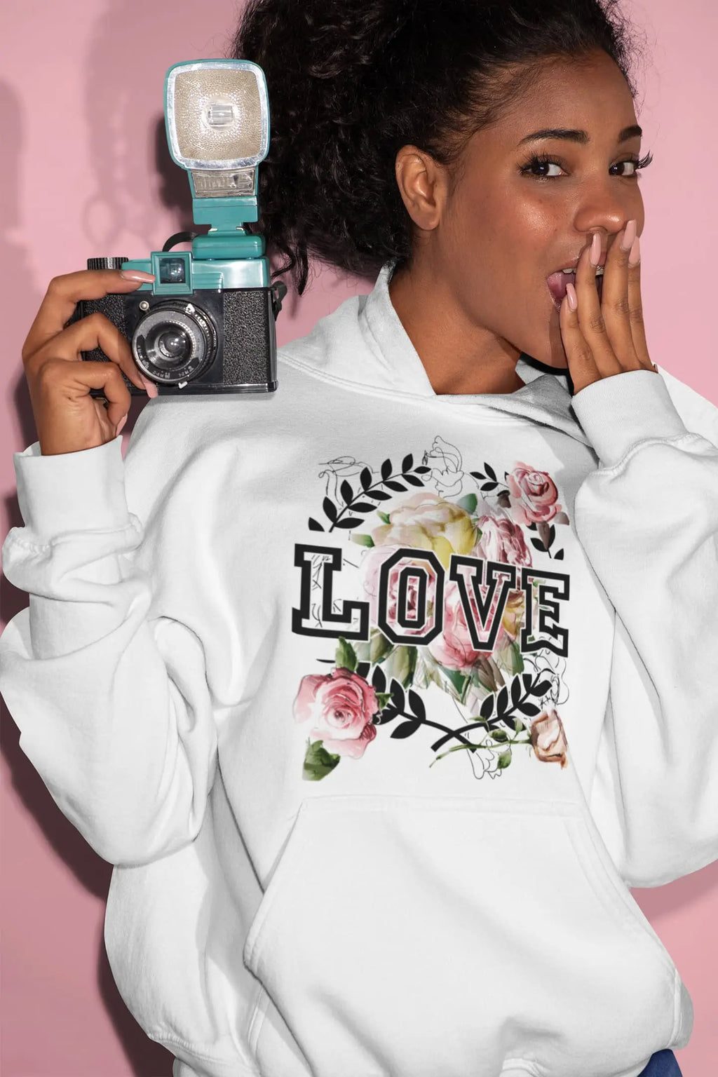 Fall Rose Love Graphic Tee Shirt, Hoodie sweatshirt