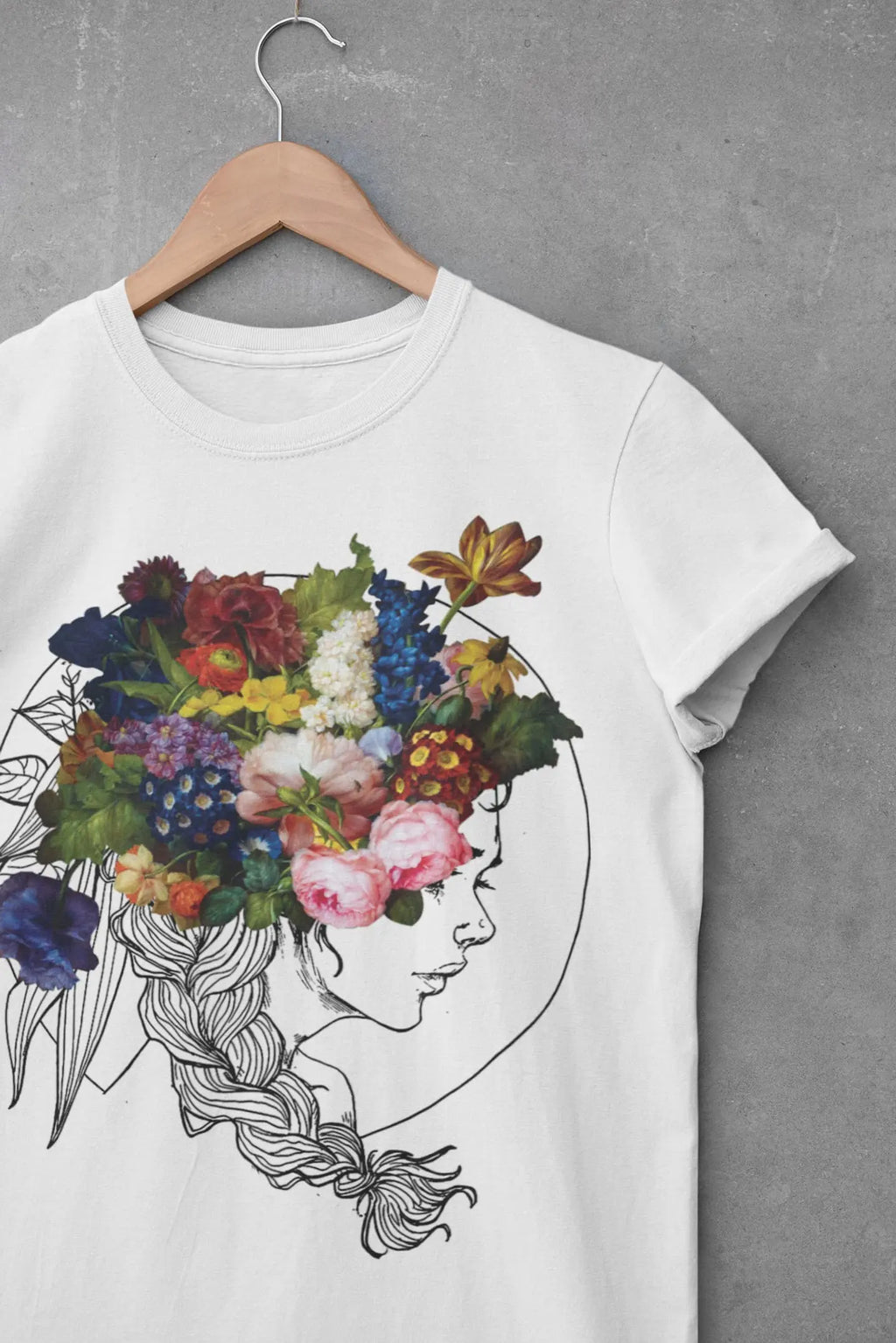 Flower Girl Graphic Tee Shirt, Hoodie Sweatshirt