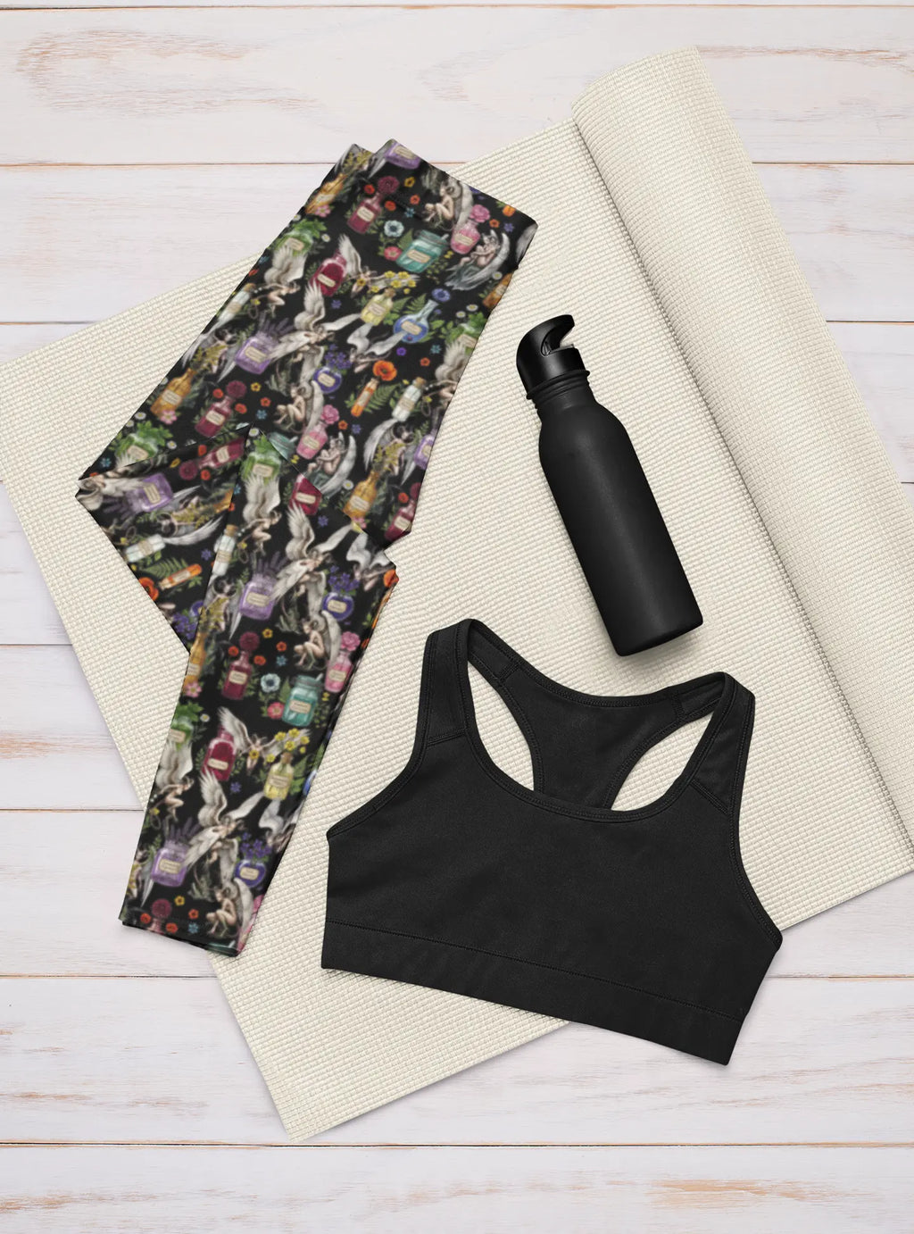 Mystical Witch Leggings, Yoga Pants, Activewear for Women