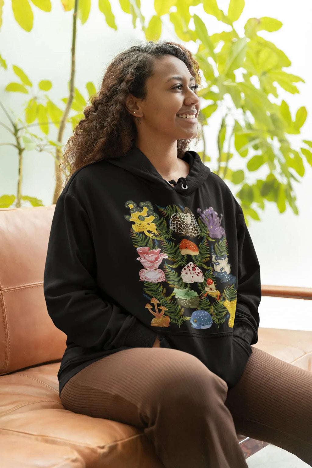 Mushroom Frog Graphic Tee Shirt, Hoodie Sweatshirt