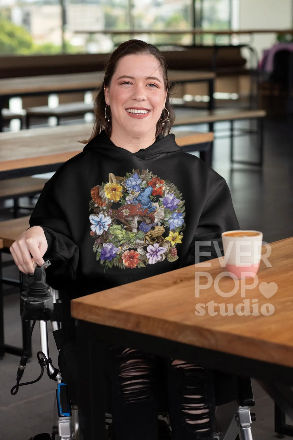 Mushroom Frog Graphic Tee Shirt, Hoodie Sweatshirt