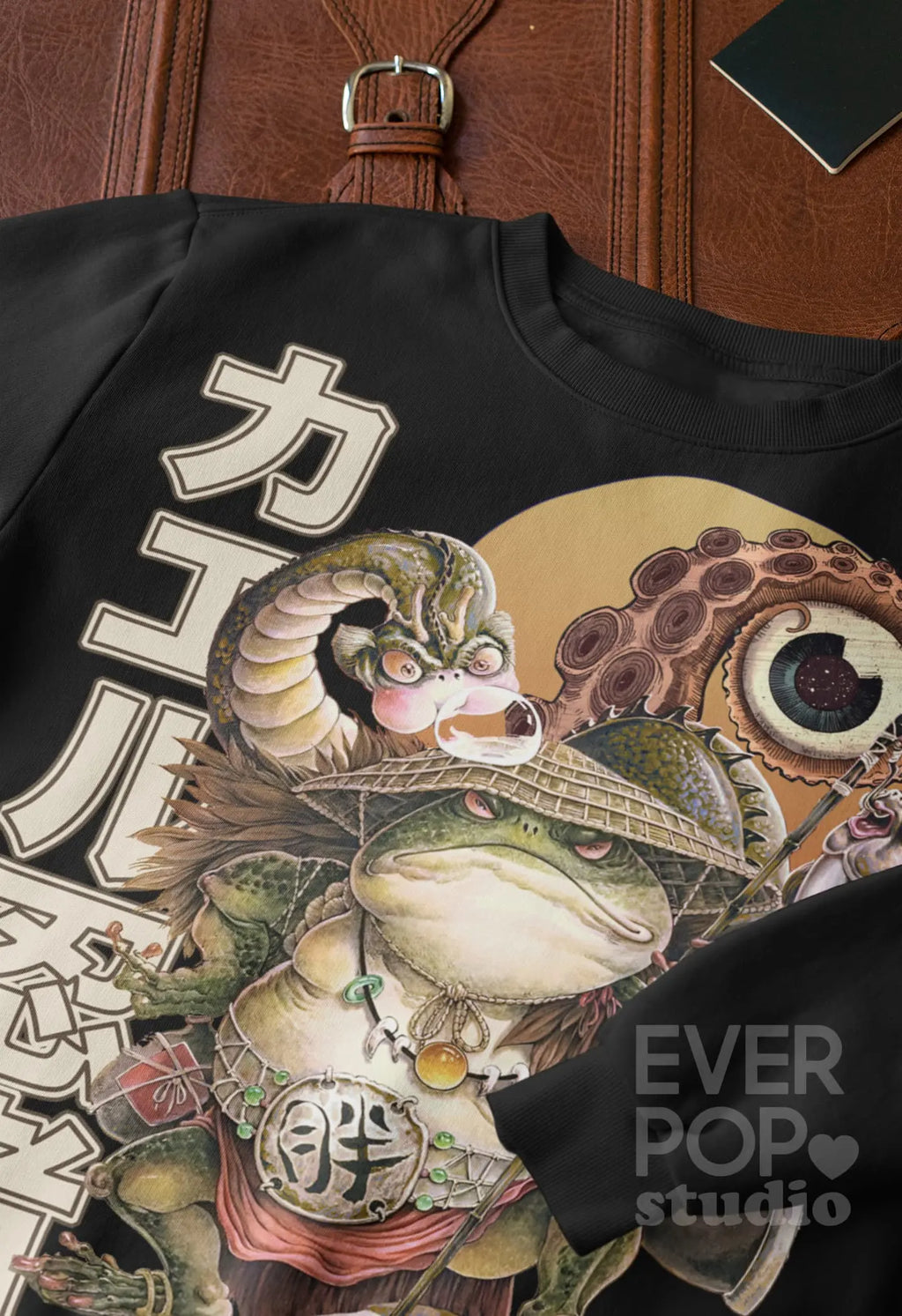 Frog Ninja Graphic Tee Shirt, Hoodie Sweatshirt