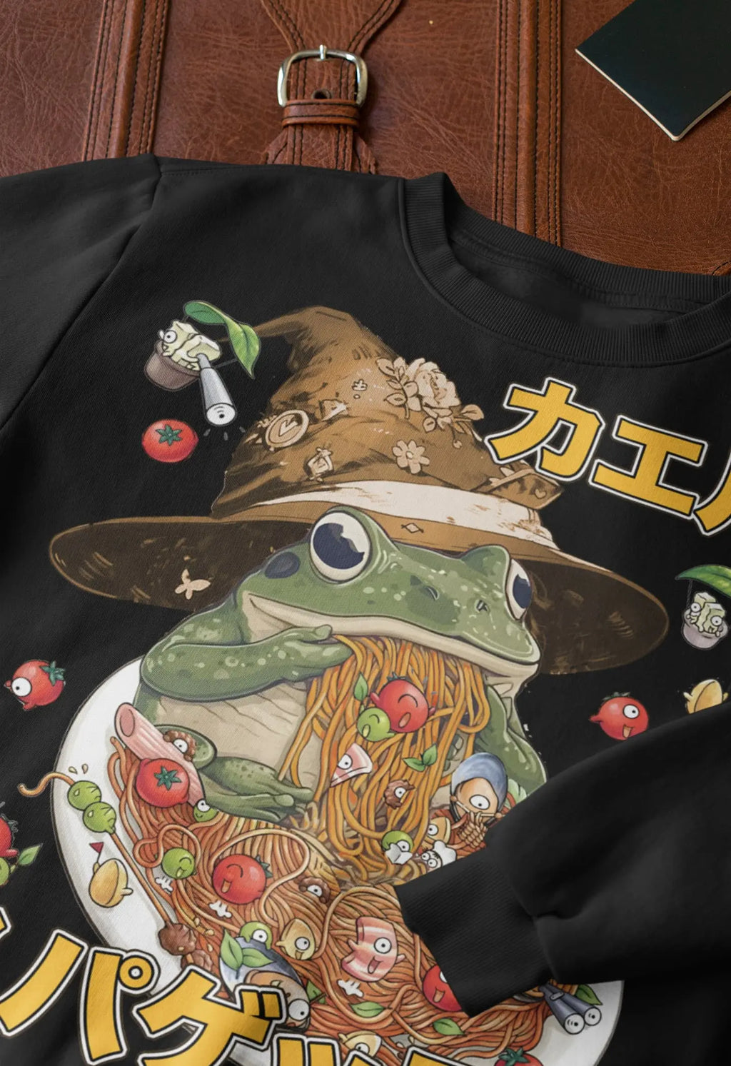 Witch Frog Ramen Graphic Tee Shirt, Hoodie Sweatshirt