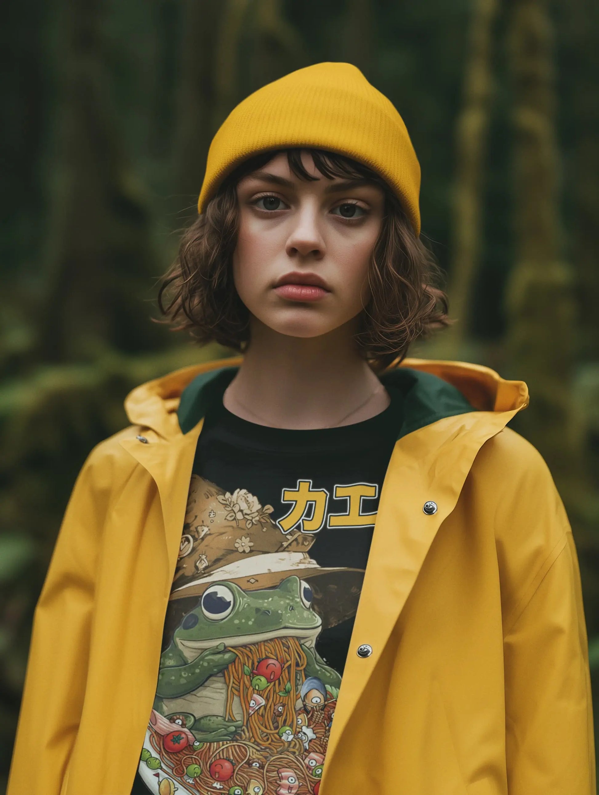 Witch Frog Ramen Graphic Tee Shirt, Hoodie Sweatshirt