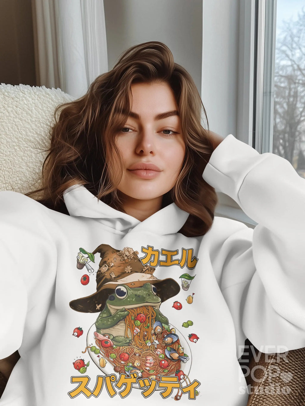 Witch Frog Ramen Graphic Tee Shirt, Hoodie Sweatshirt