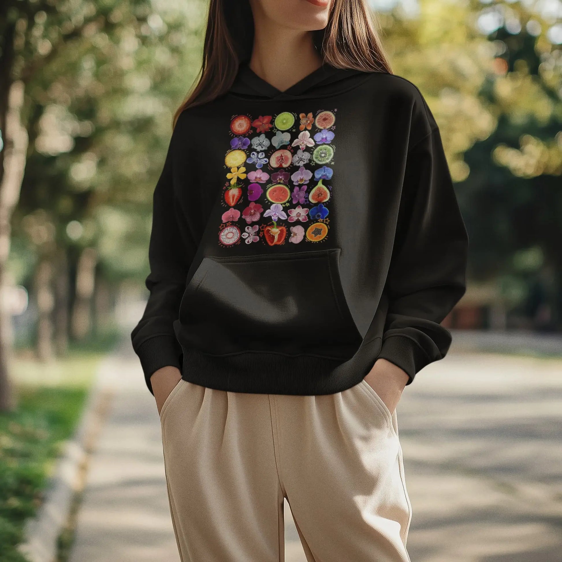 Fruit Seed Graphic Tee Shirt, Hoodie Sweatshirt