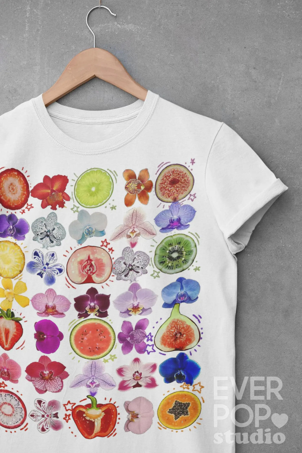 Fruit Seed Graphic Tee Shirt, Hoodie Sweatshirt