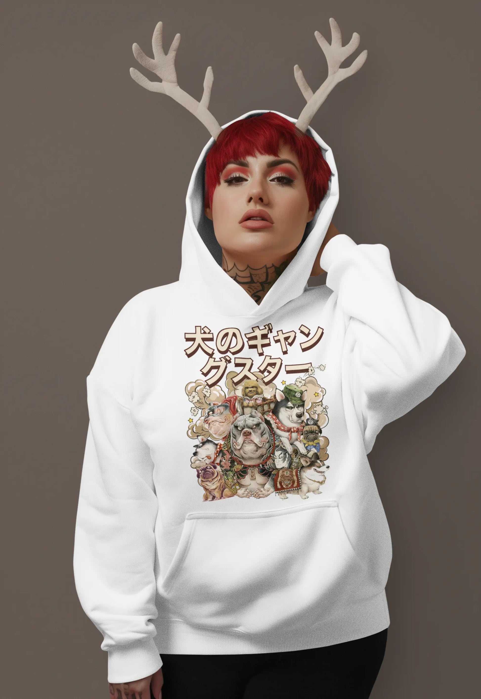 Dog Gangster Crew Graphic Tee Shirt, Hoodie Sweatshirt