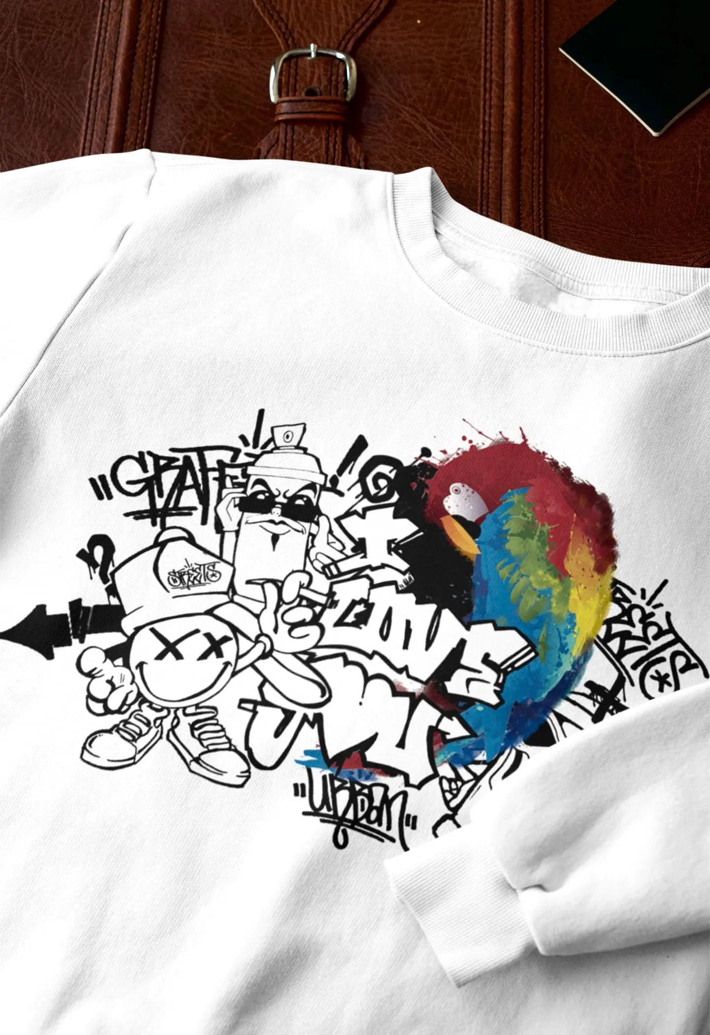 Graffiti Streetwear Graphic Tee Shirt, Hoodie Sweatshirt
