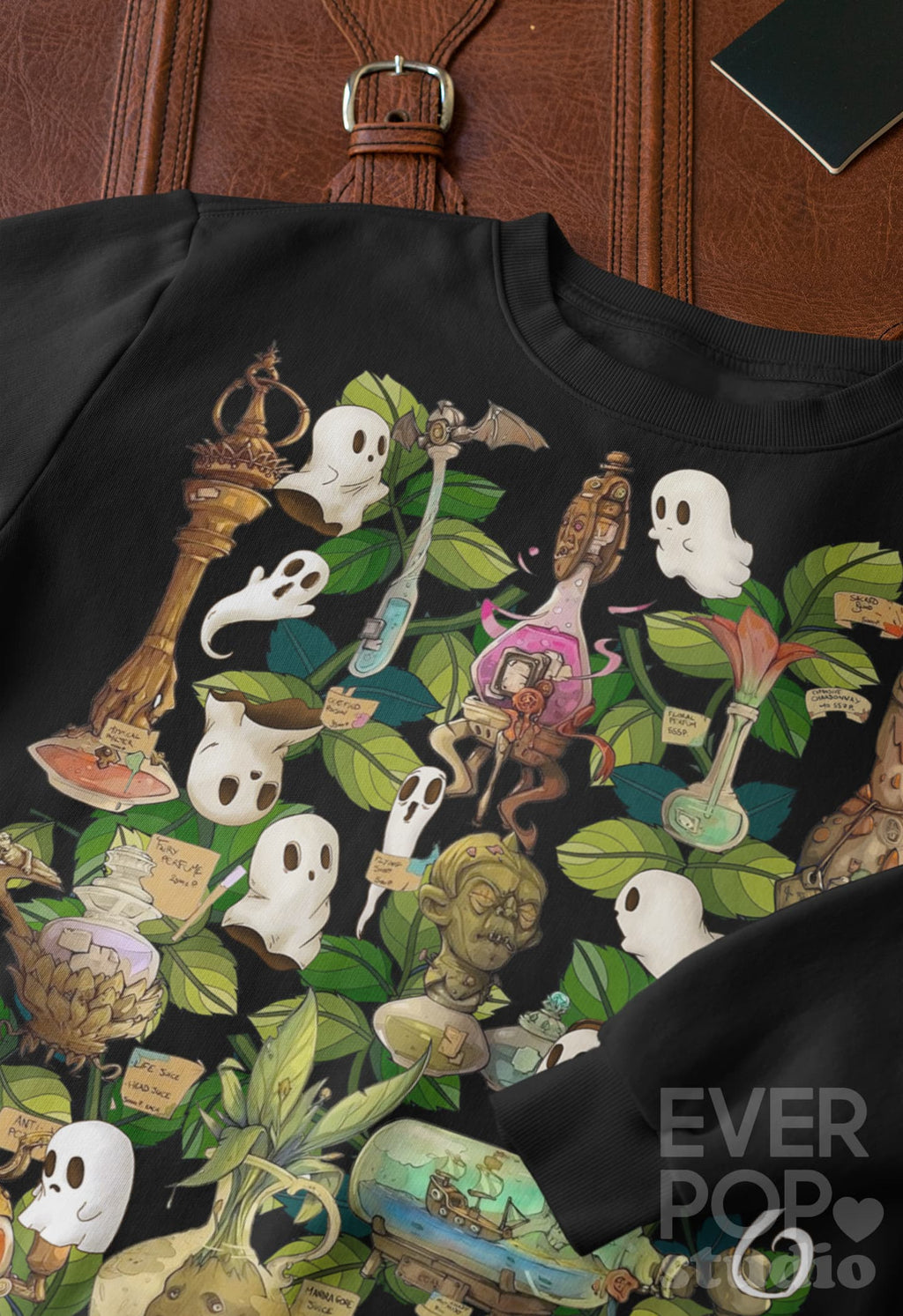 Witch Boo Ghost Graphic Tee Shirt, Hoodie Sweatshirt