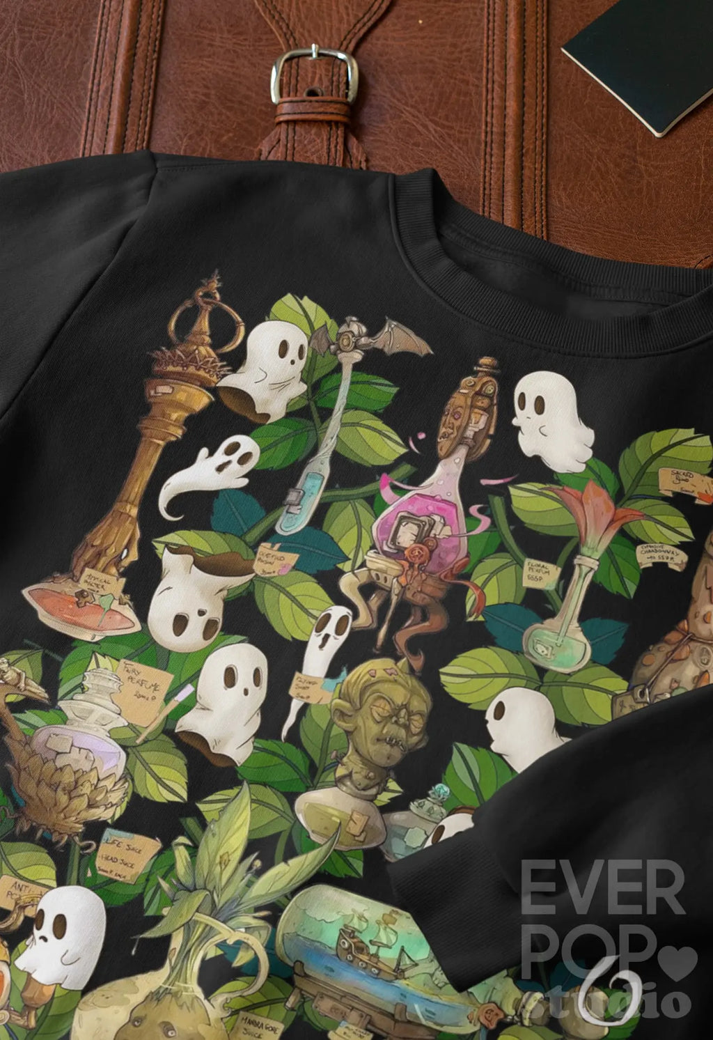 Witch Boo Ghost Graphic Tee Shirt, Hoodie Sweatshirt