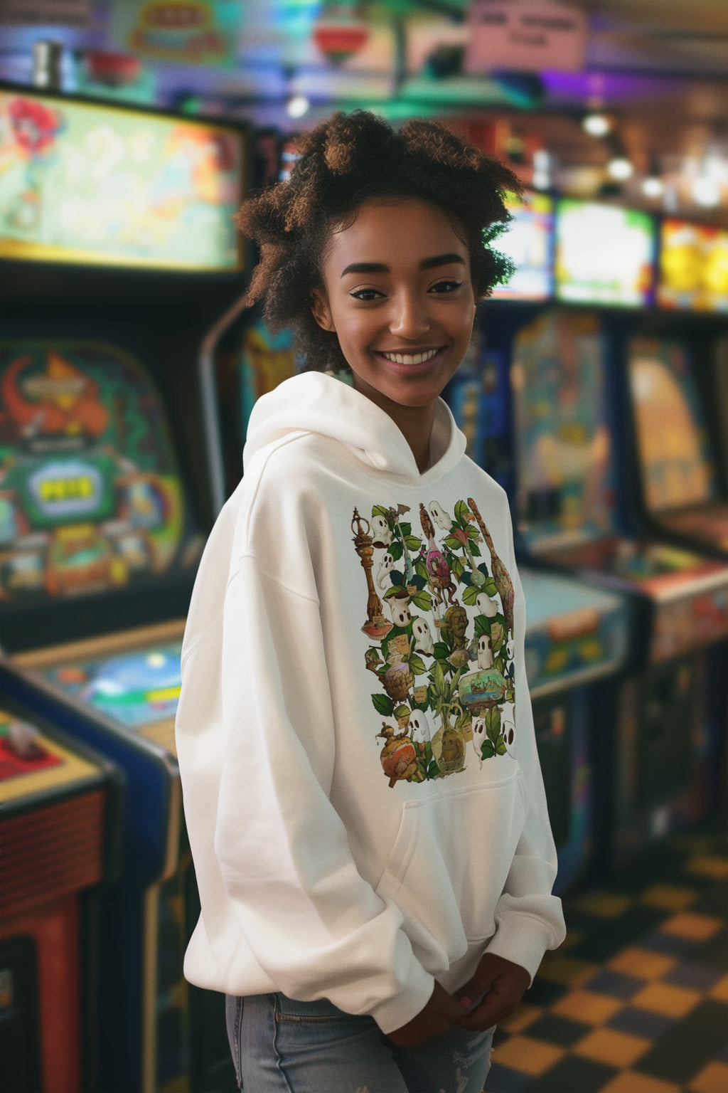 Witch Boo Ghost Graphic Tee Shirt, Hoodie Sweatshirt