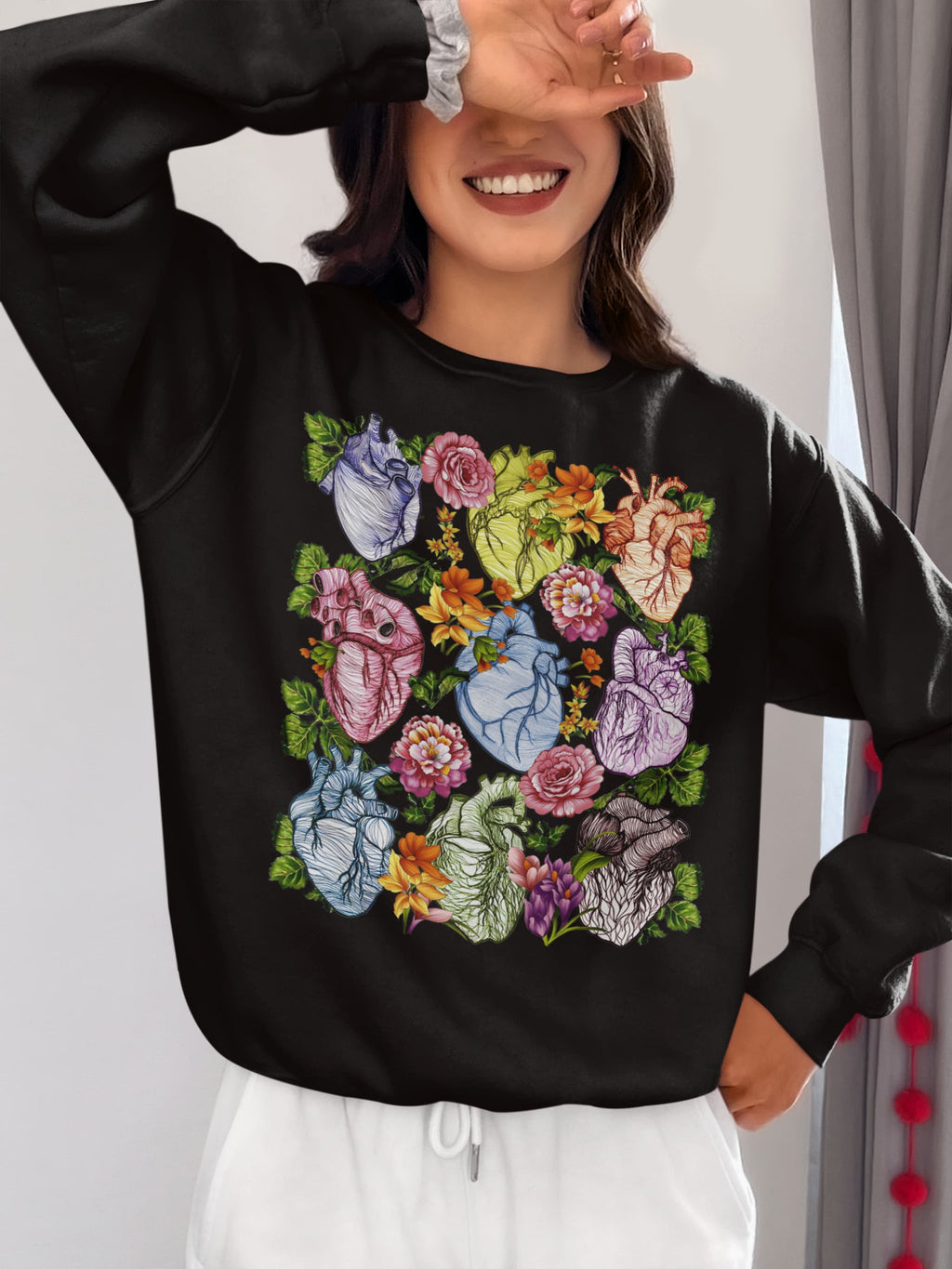 Heart Anatomy Graphic Tee Shirt, Hoodie Sweatshirt
