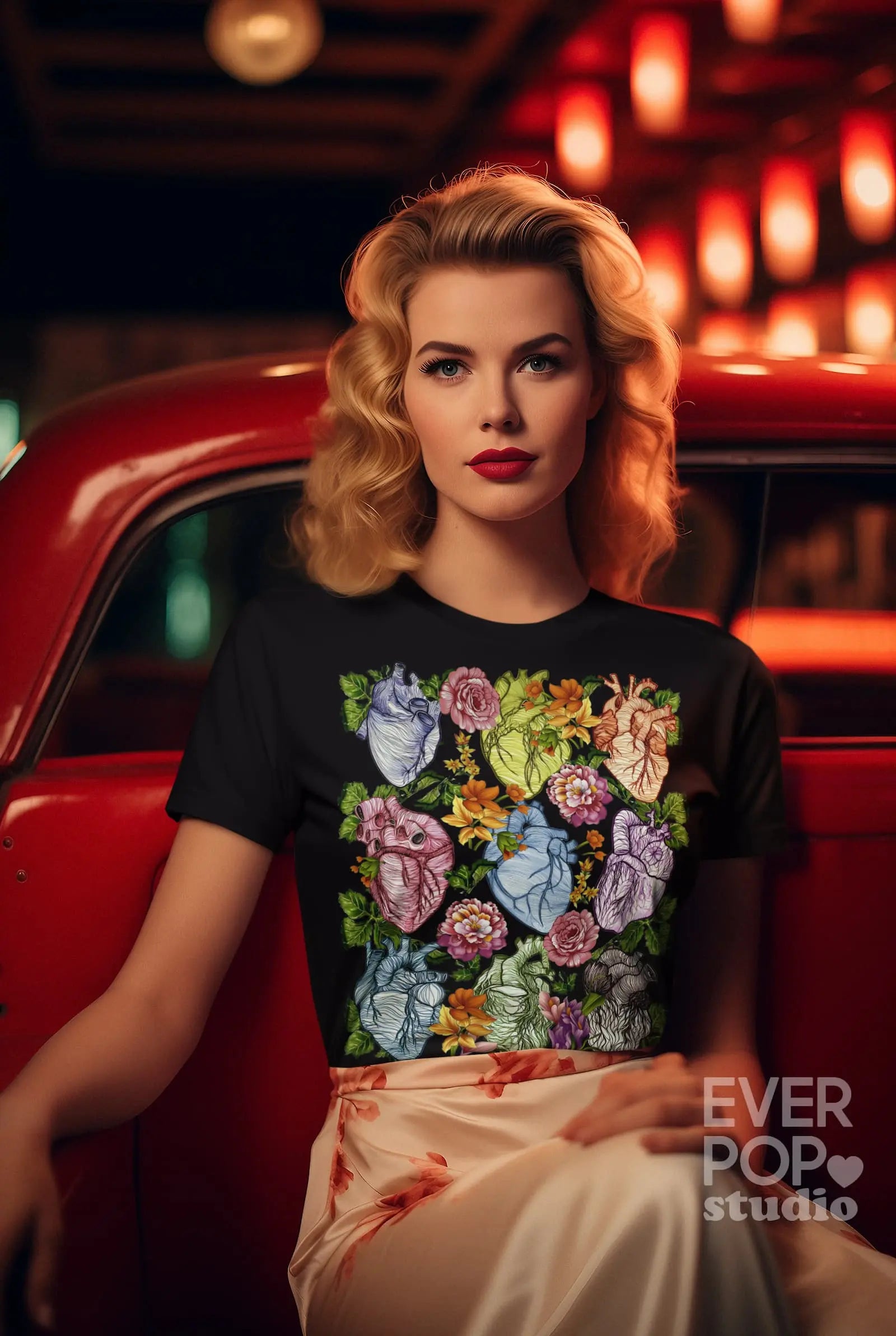 Heart Anatomy Graphic Tee Shirt, Hoodie Sweatshirt