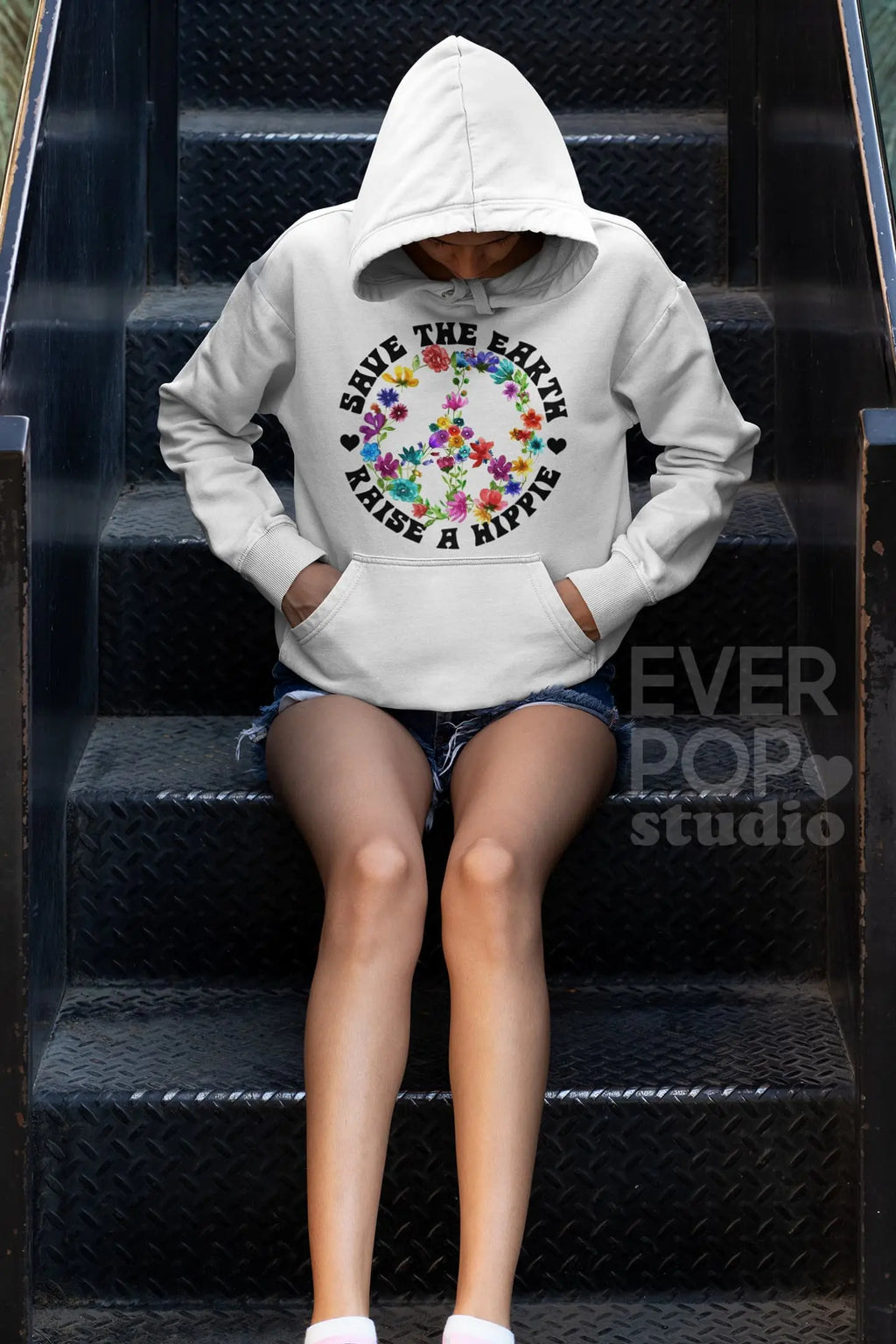 Raise a Hippie Graphic Tee Shirt, Hoodie Sweatshirt