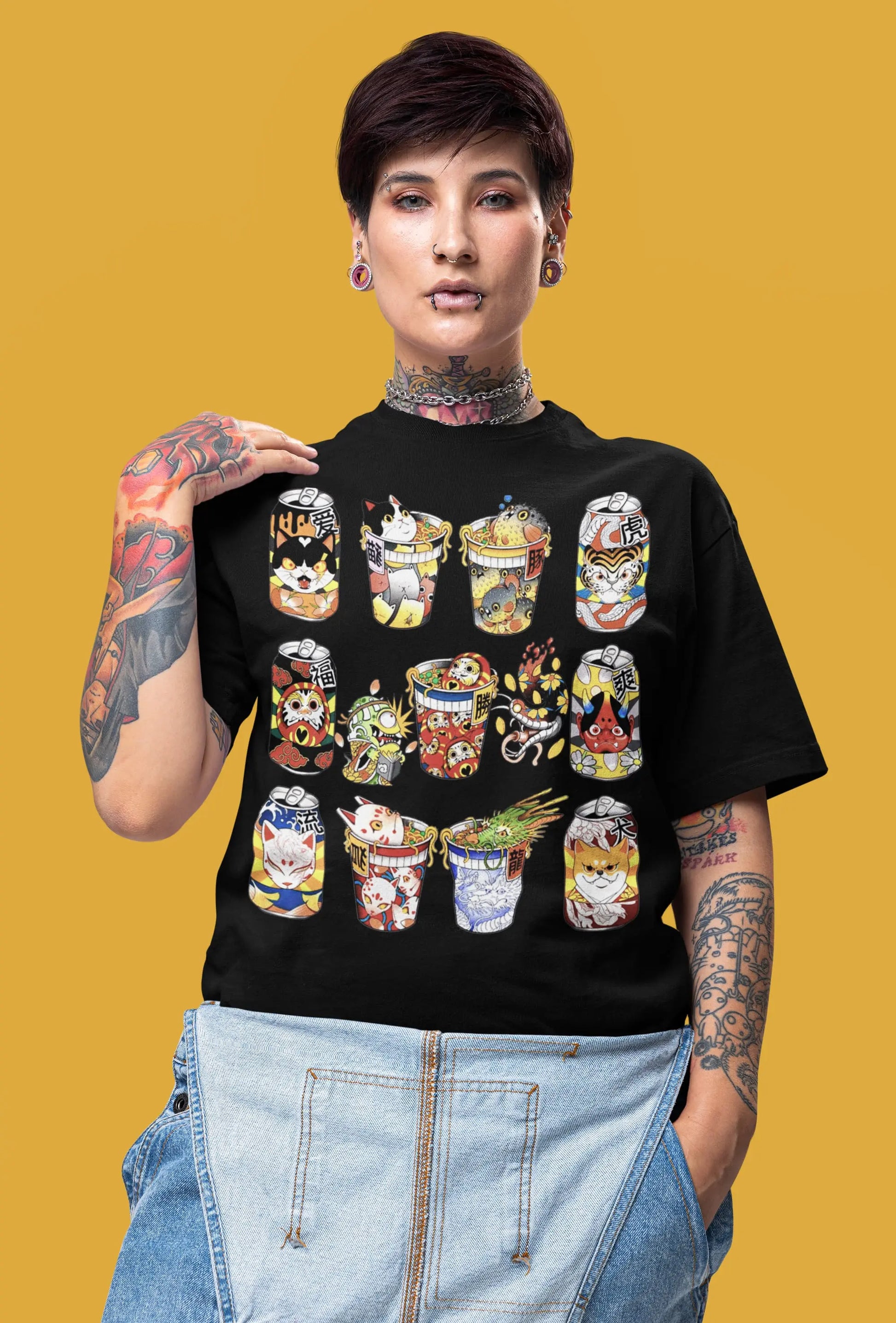 Japanese Can Ramen Graphic Tee Shirt, Hoodie Sweatshirt