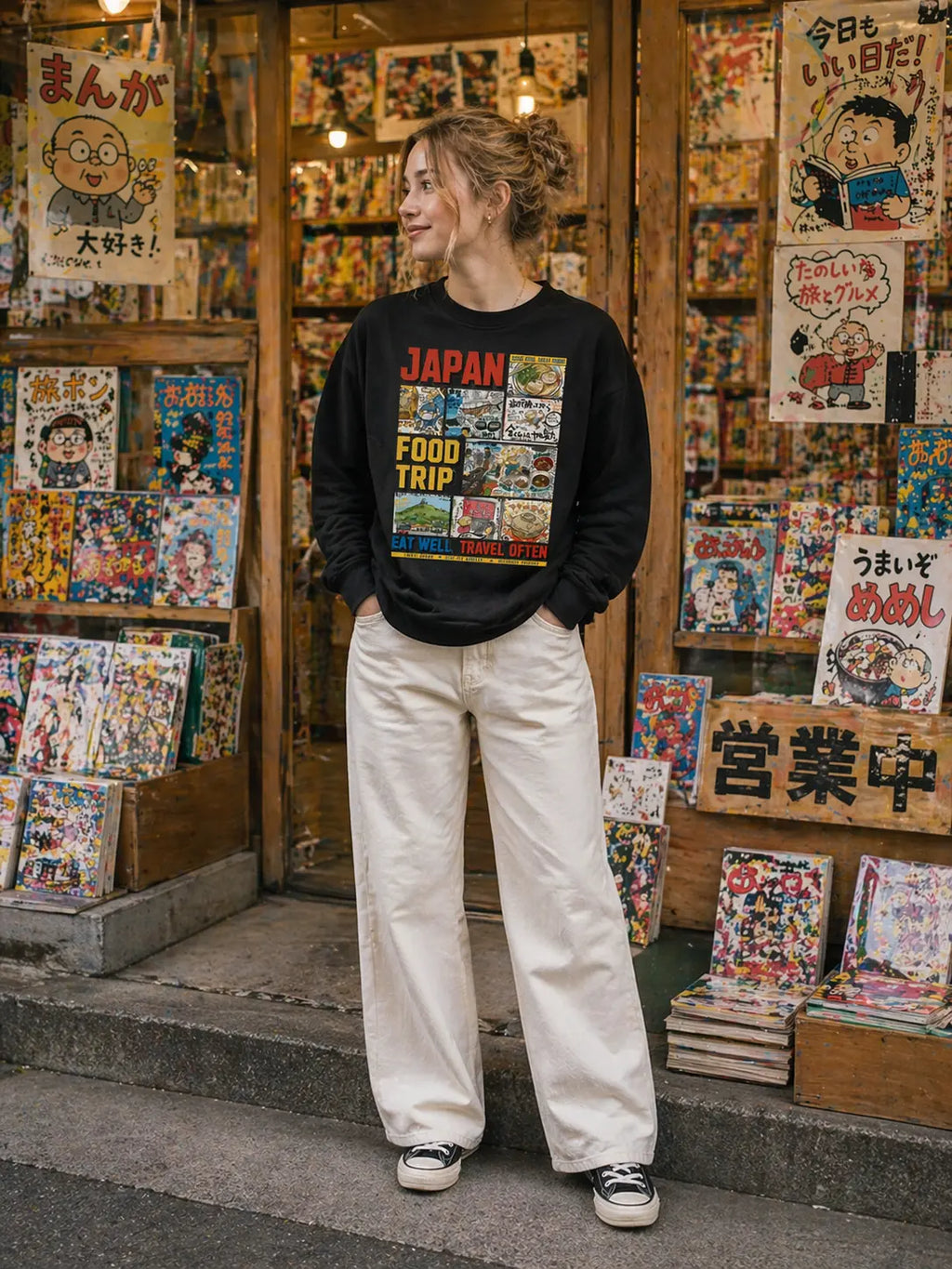 Japan Food Trip Graphic Tee Shirt, Hoodie Sweatshirt