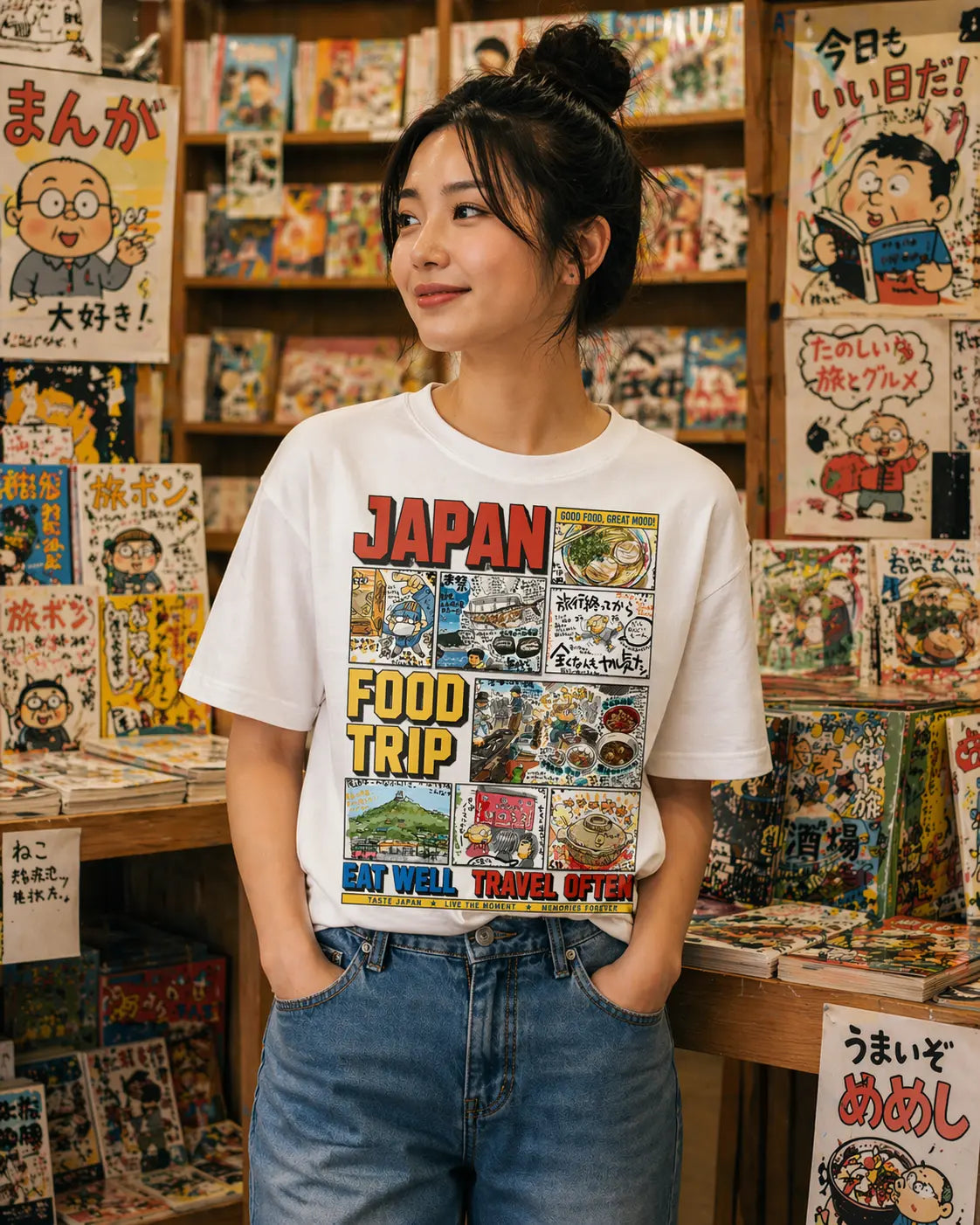 Japan Food Trip Graphic Tee Shirt, Hoodie Sweatshirt