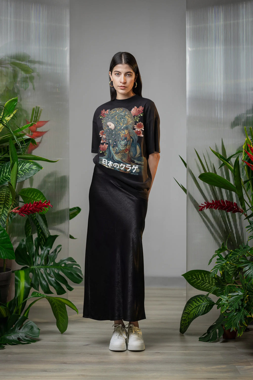 Japanese Medusa Graphic Tee Shirt, Hoodie Sweatshirt