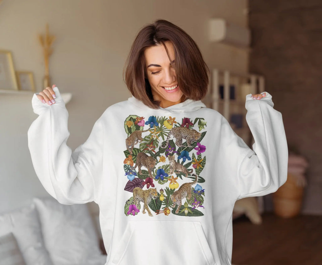 Leopard Cheetah Graphic Tee Shirt, Hoodie Sweatshirt