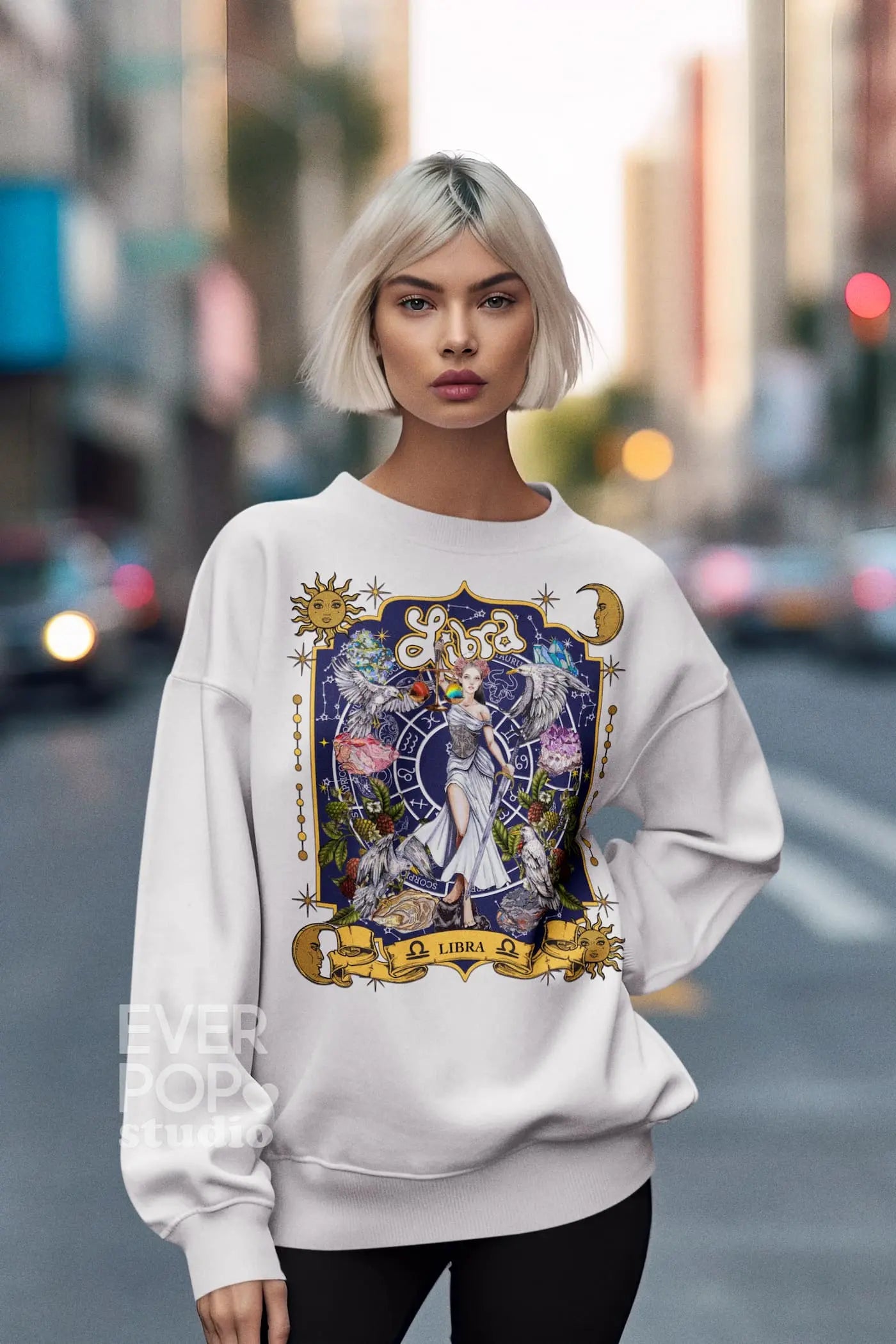 Libra Zodiac Graphic Tee Shirt, Hoodie Sweatshirt